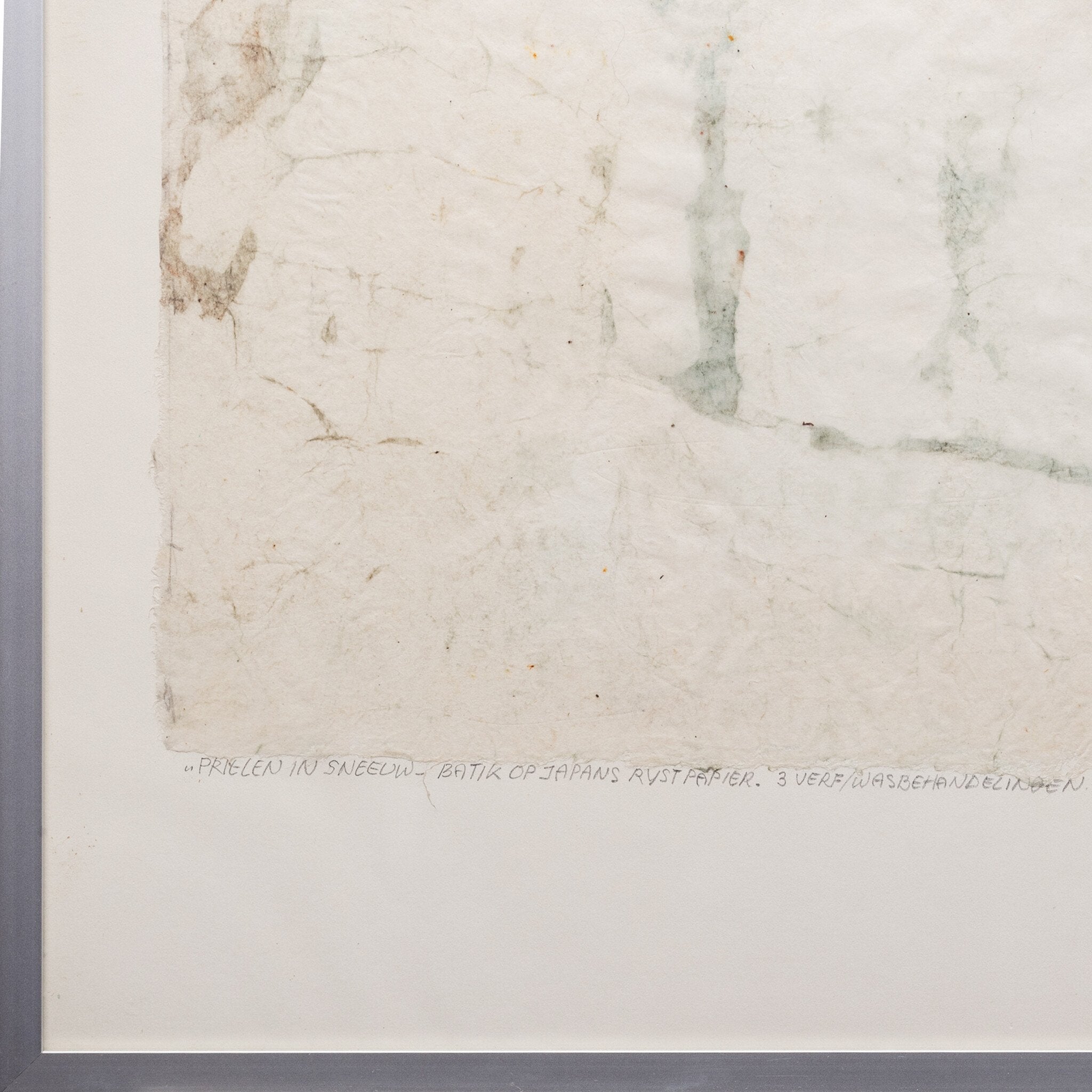 Gerda Spierenburg, 'Prielen in de sneeuw', ca 1982-zoom-3