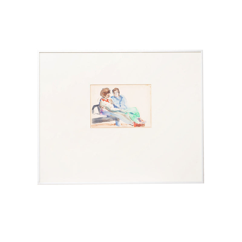 Joke Kokkelkoren, 'Meisjes op bank', 1984-zoom-