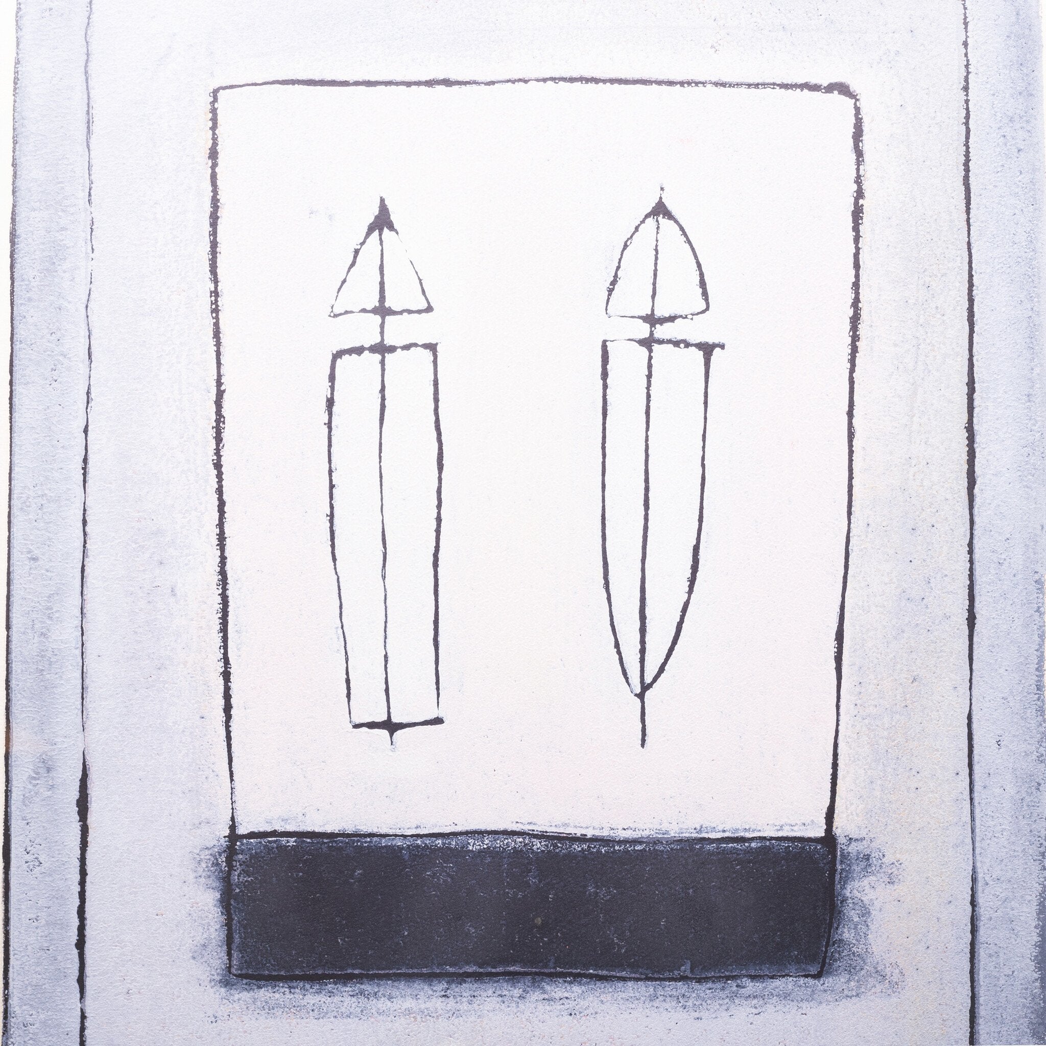 Aafke Kelly, 'Fossielenpaar', 1989-zoom-2