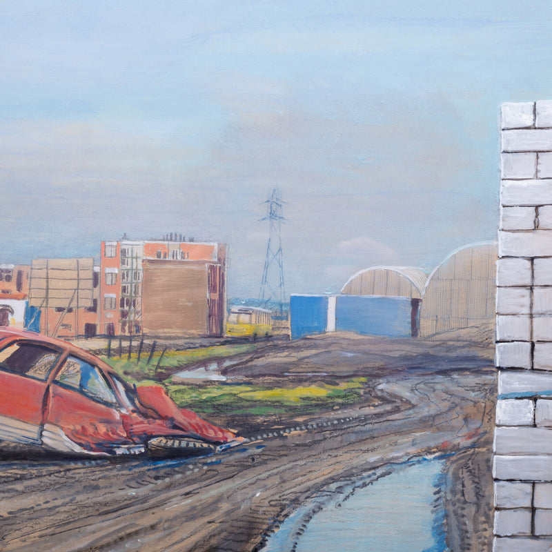Kees Nevenzel, 'Nieuwbouwwijk', 1985-zoom-