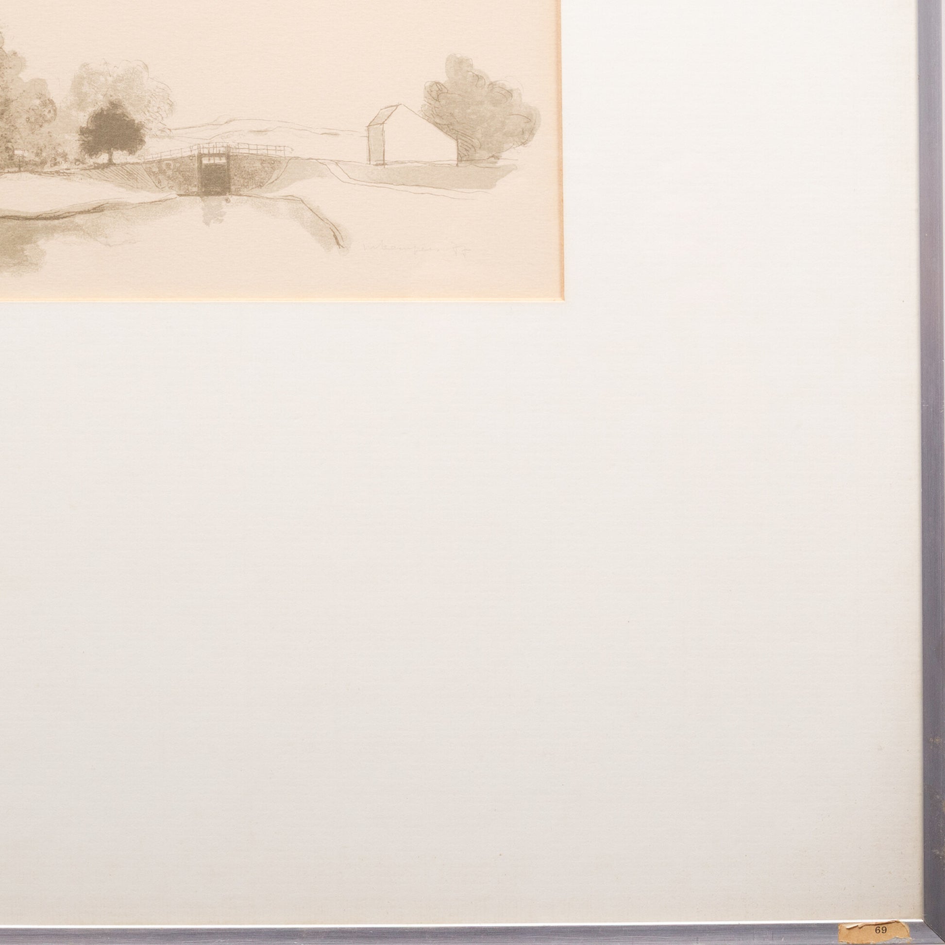 Mart Kempers, 'Ormoy sur Sa..ne', 1977-5