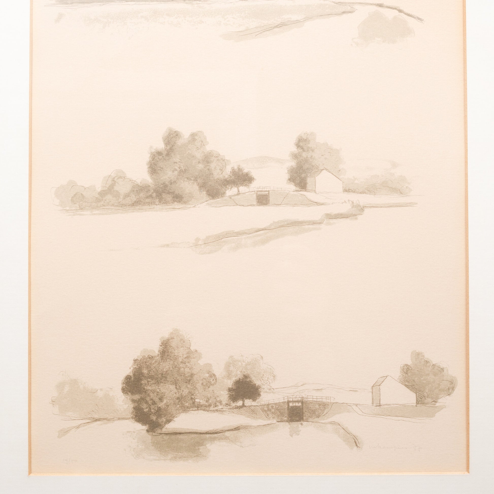 Mart Kempers, 'Ormoy sur Sa..ne', 1977-3