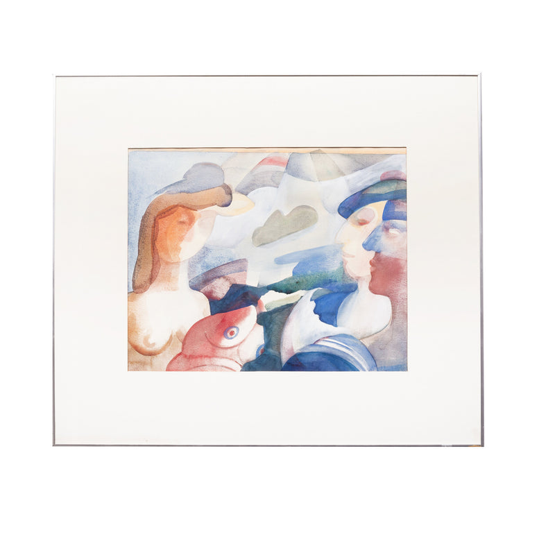 Ineke Ebbinge, 'De matrozen en het nieuwe meisje', 1986-zoom-
