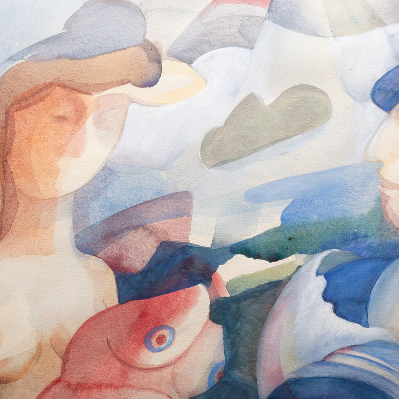 Ineke Ebbinge, 'De matrozen en het nieuwe meisje', 1986-zoom-