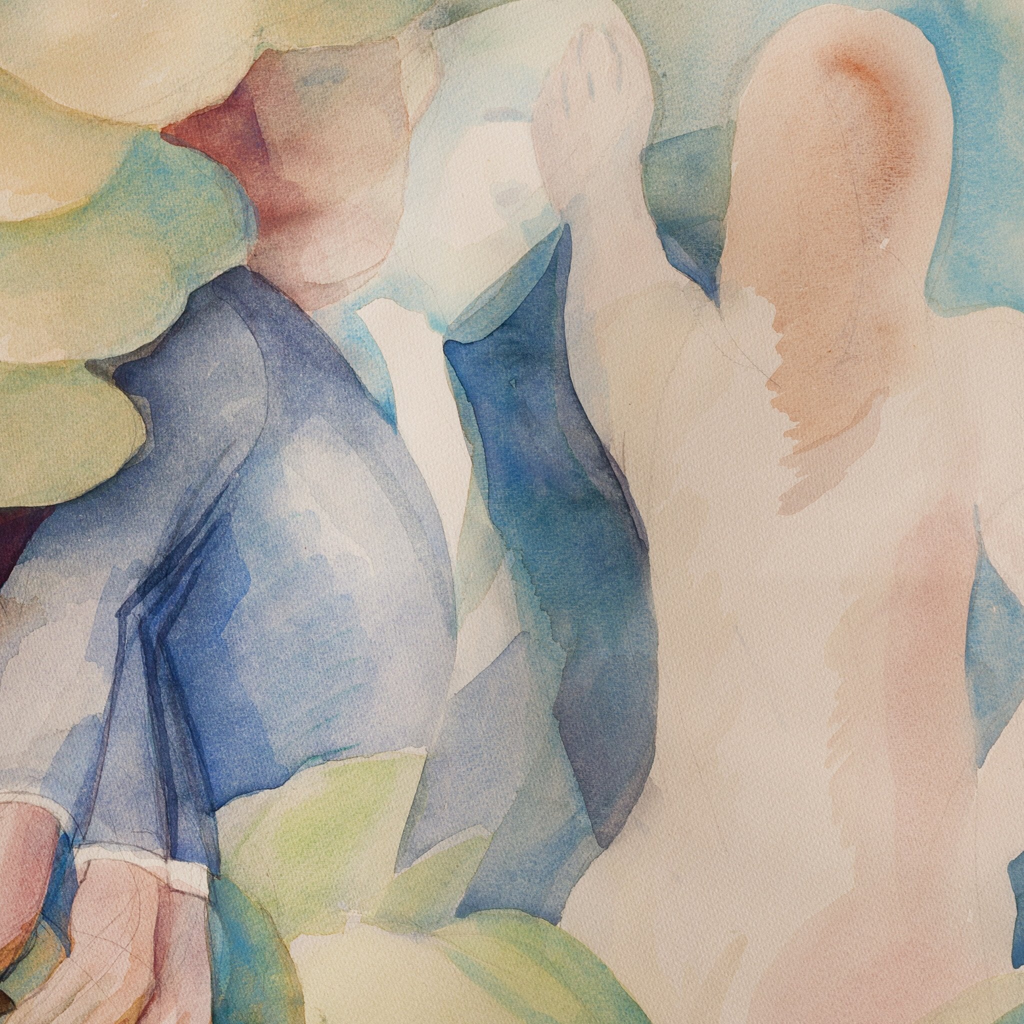Ineke Ebbinge, 'Mensen en Natuur I', 1979-zoom-2