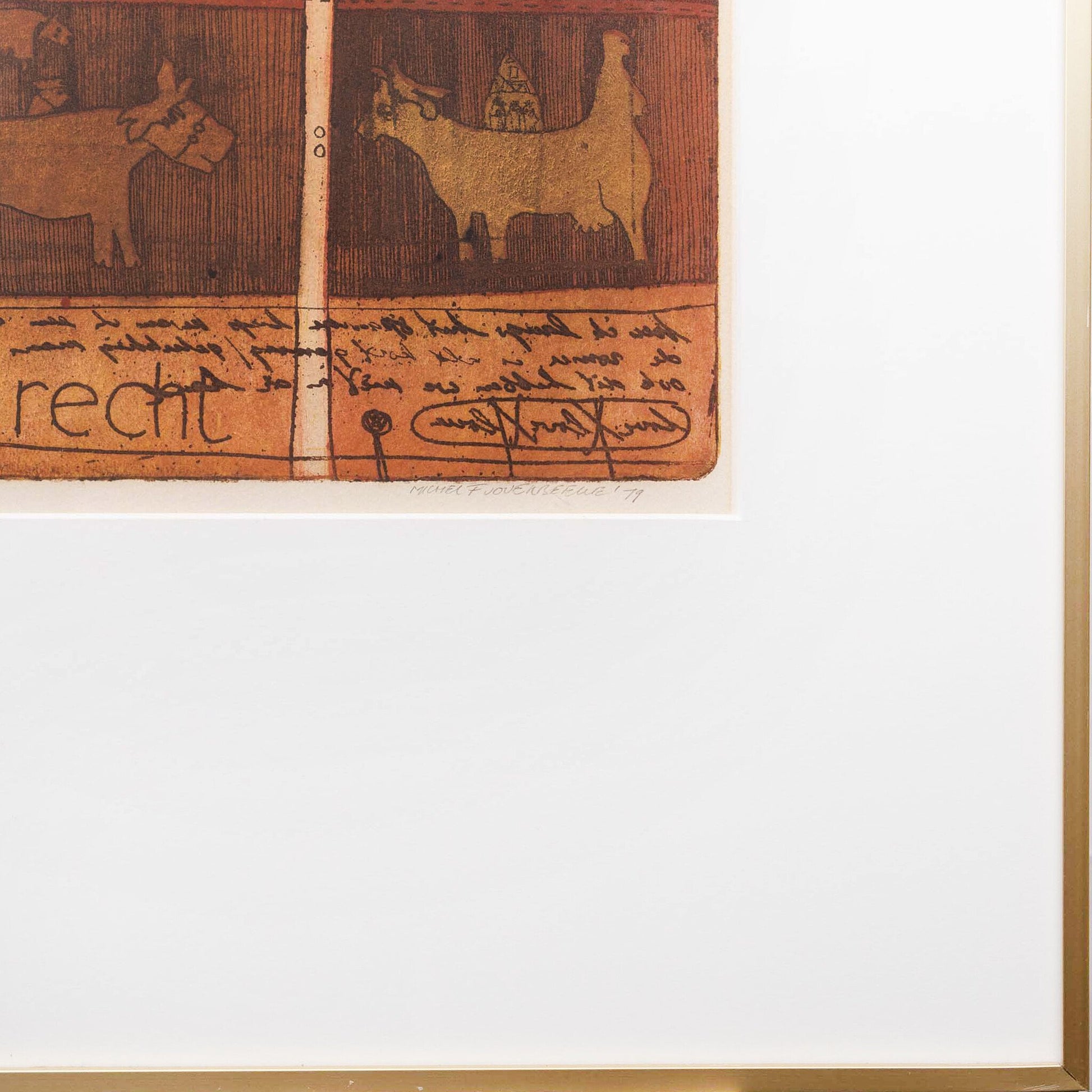 Michel van Overbeeke, 'De spiegel', 1979-4