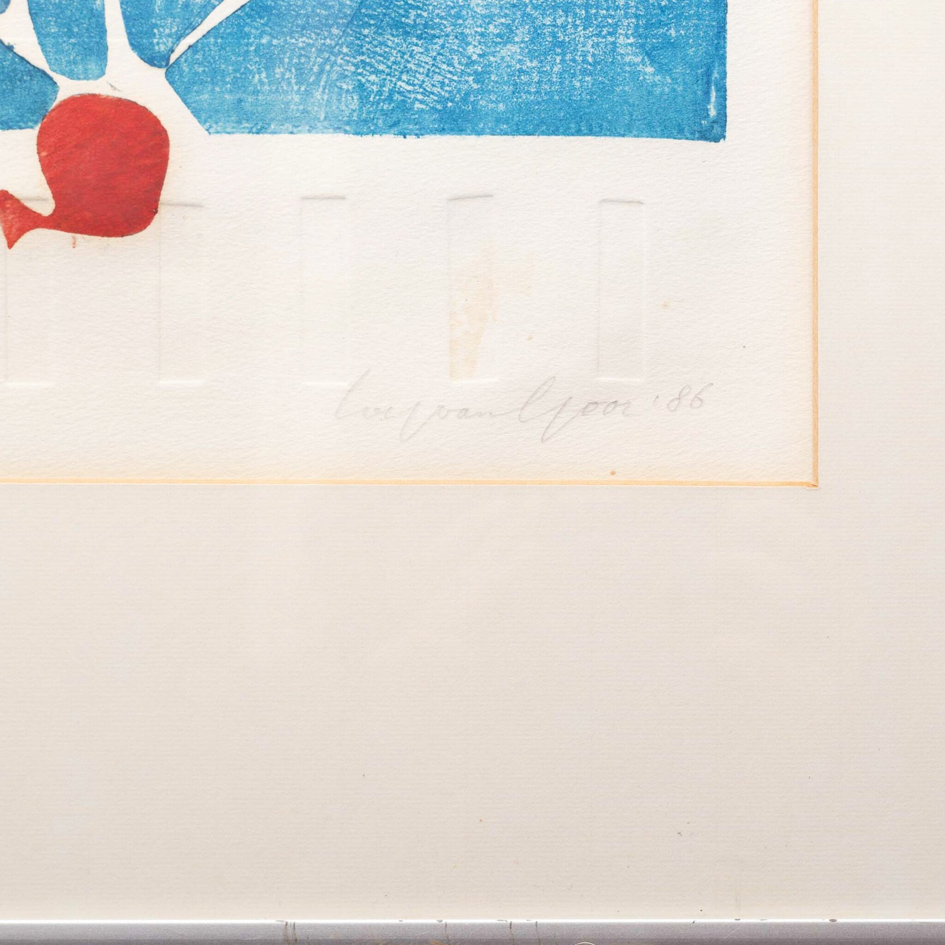 Loes van Goor, 'Zeereis', 1986-3