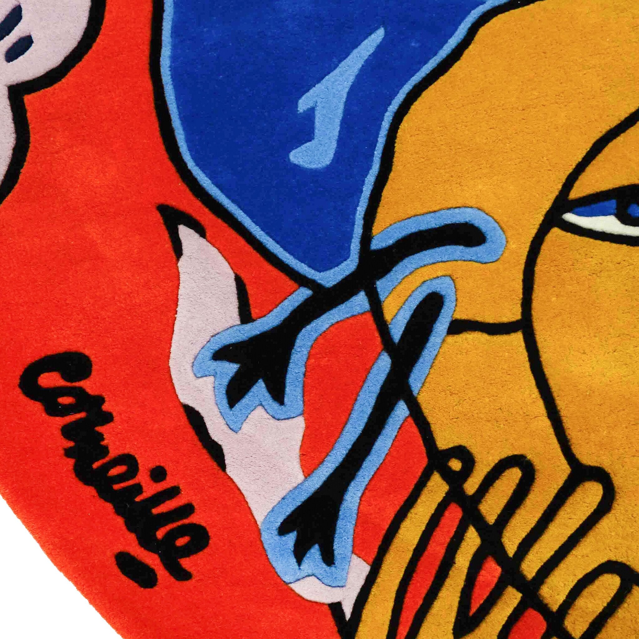Corneille, Tapijt 'Les oiseaux bleus', 2008-zoom-2
