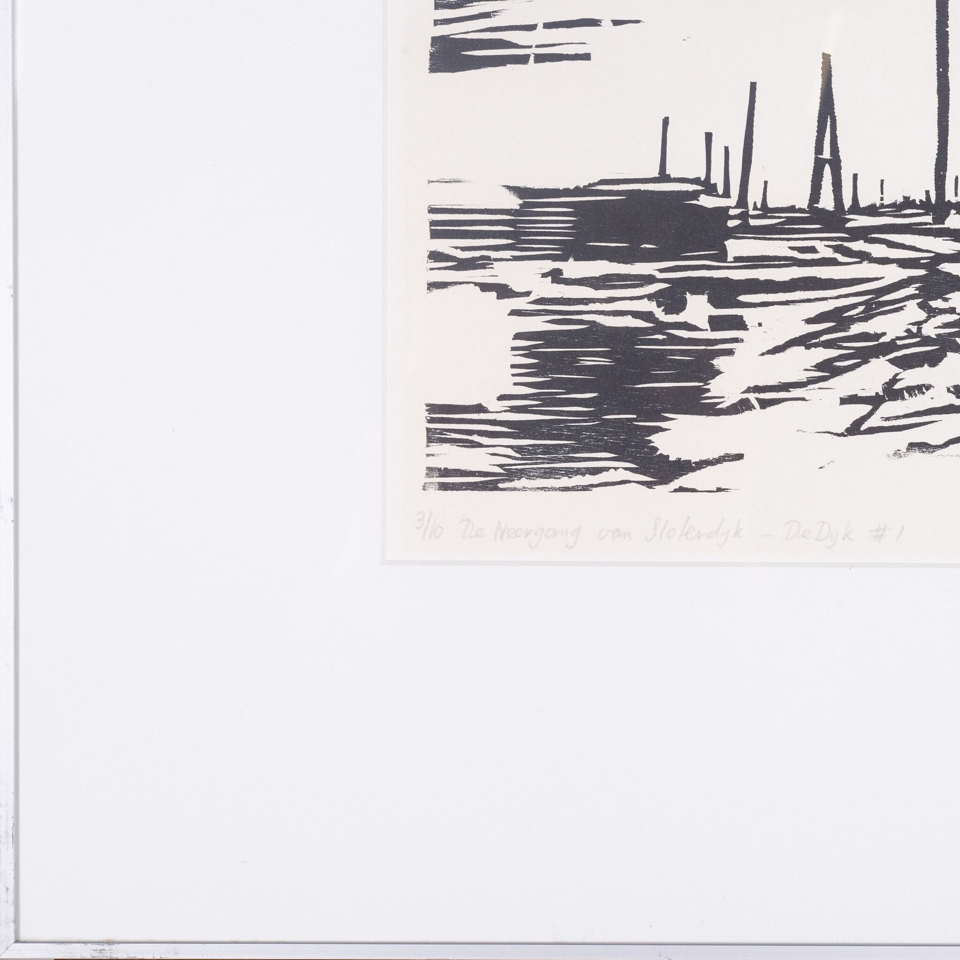 Kees Nevenzel, 'De Neergang van Sloterdijk - De Dijk # 1', 1982-5