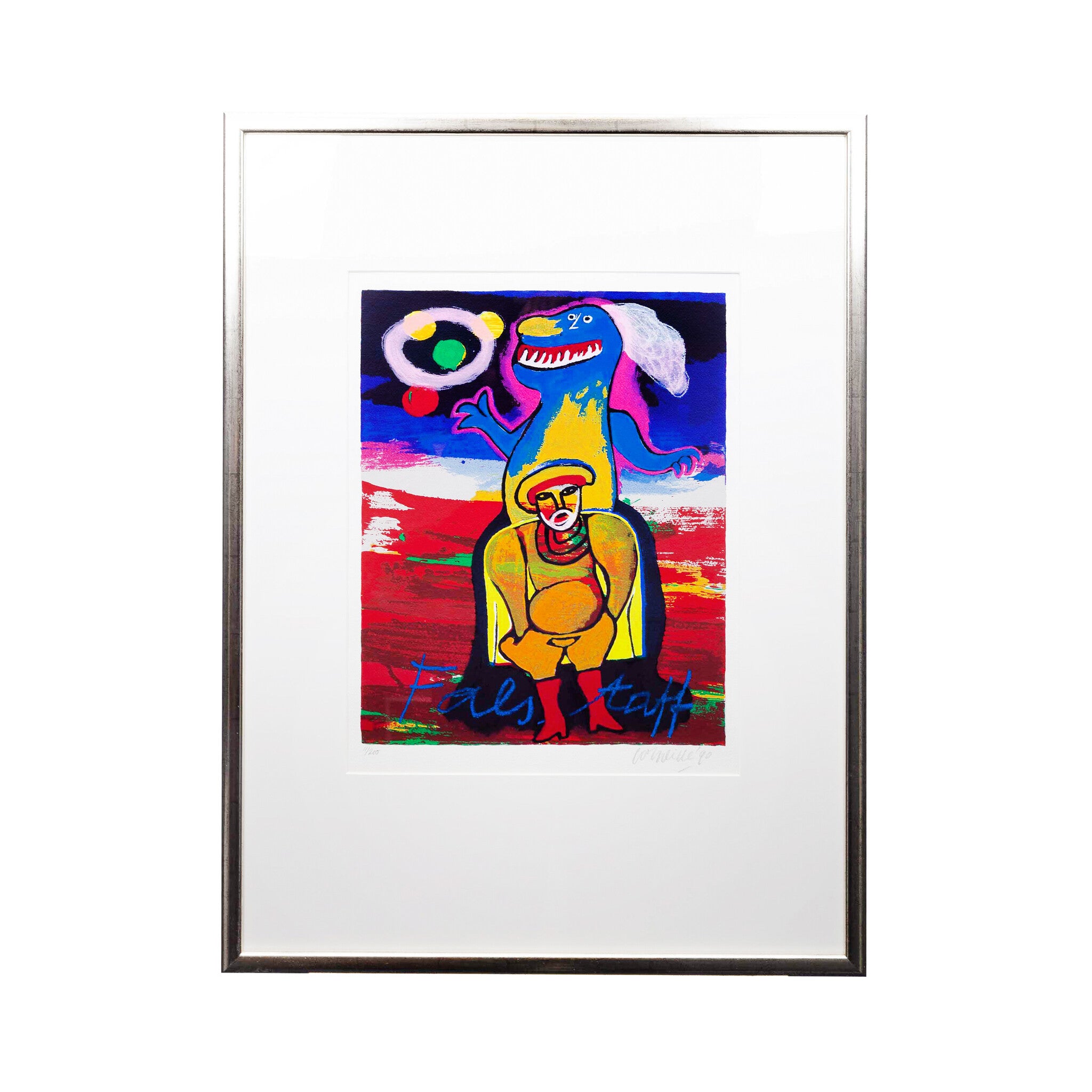 Corneille, 'Falstaff', 1990-zoom-1