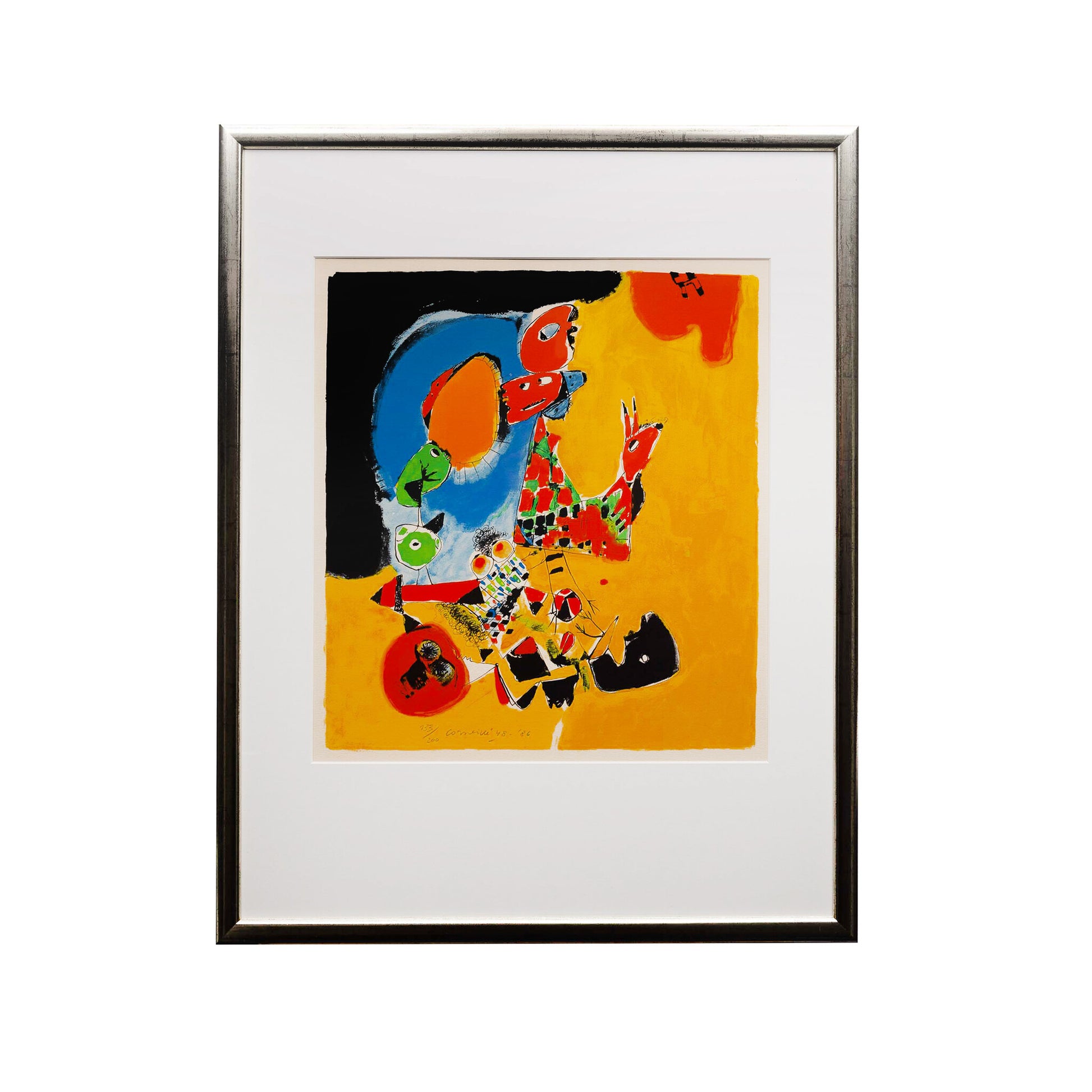 Corneille, 'Jeux dans le désert', 1986-1