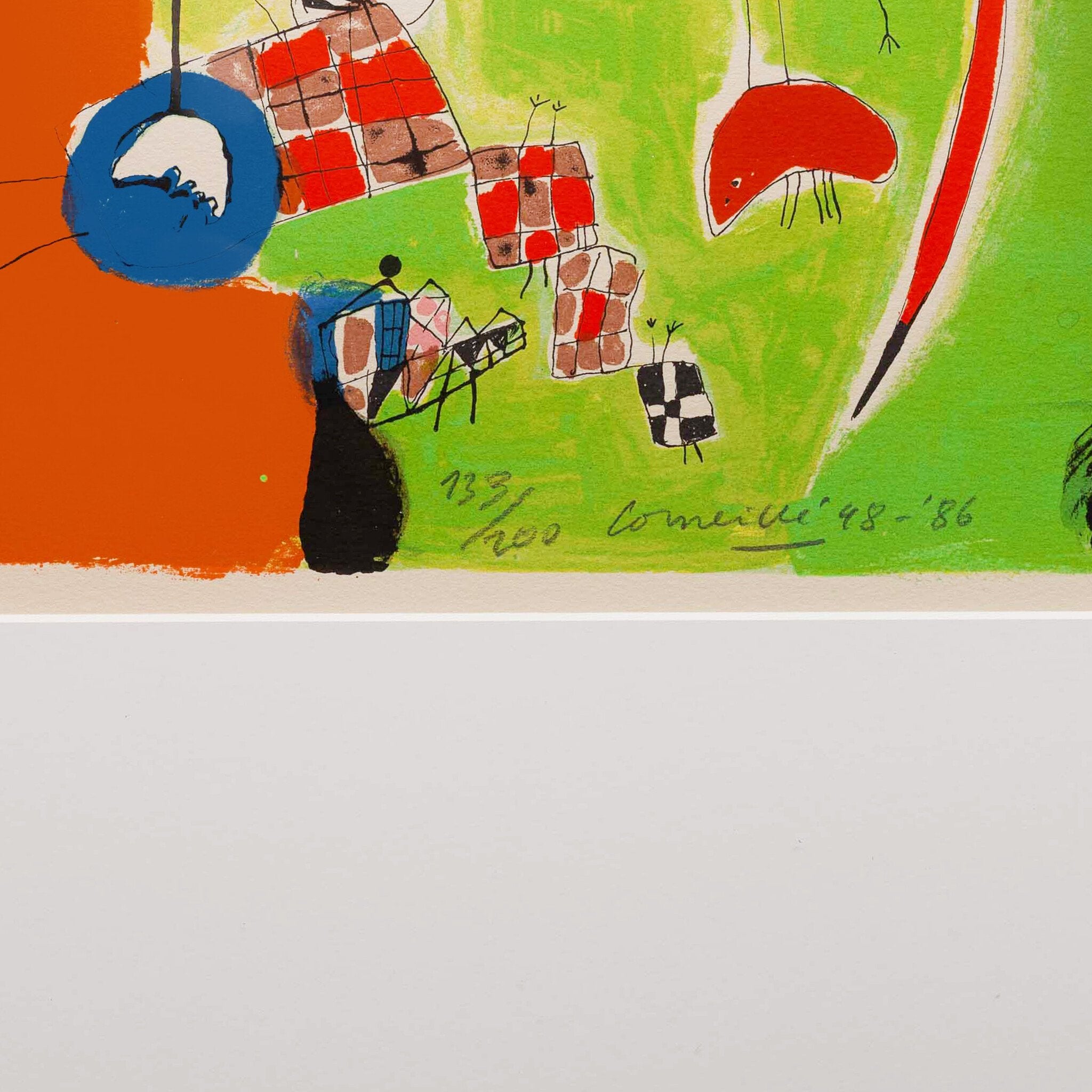 Corneille, 'La port du printemps', 1986