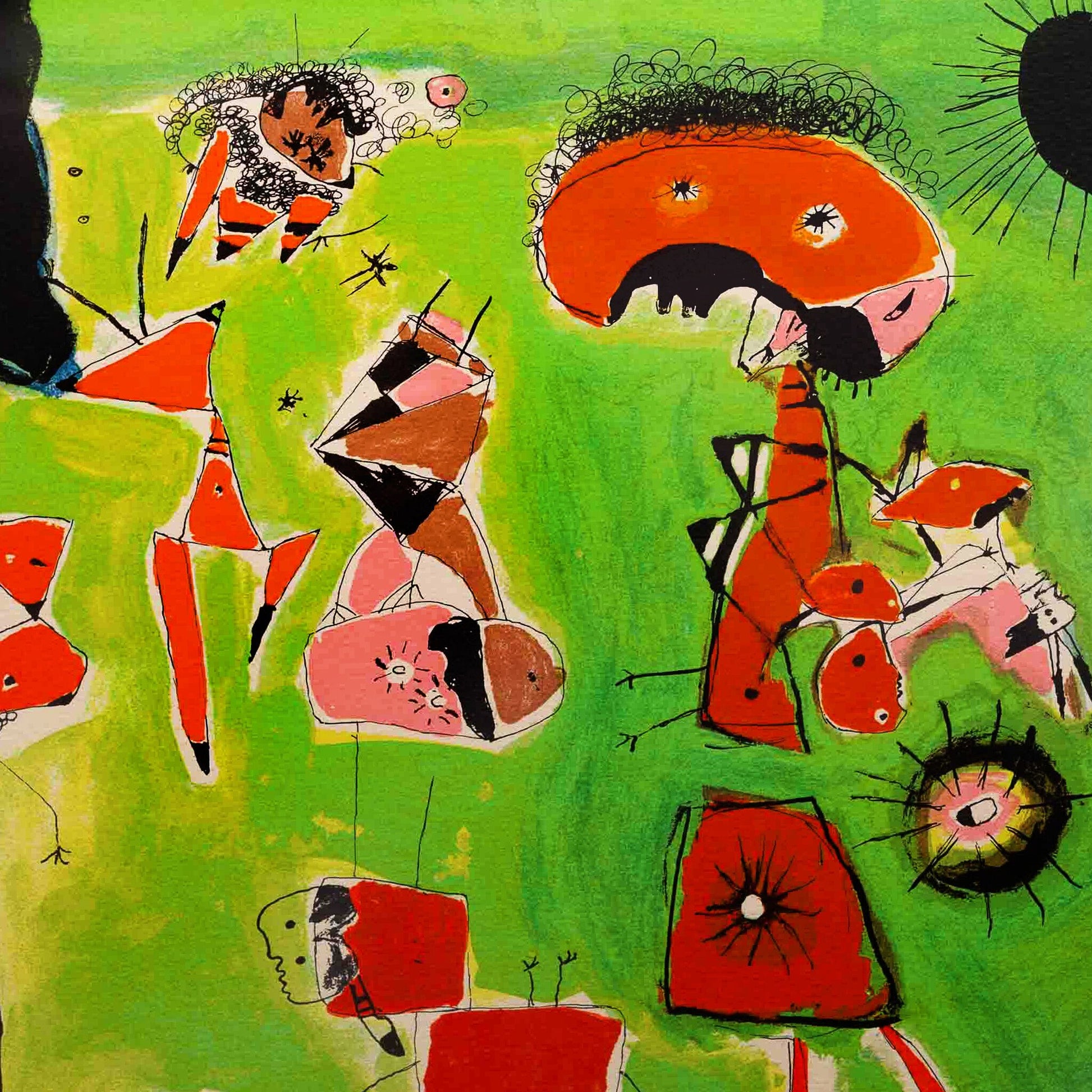 Corneille, 'La port du printemps', 1986-4