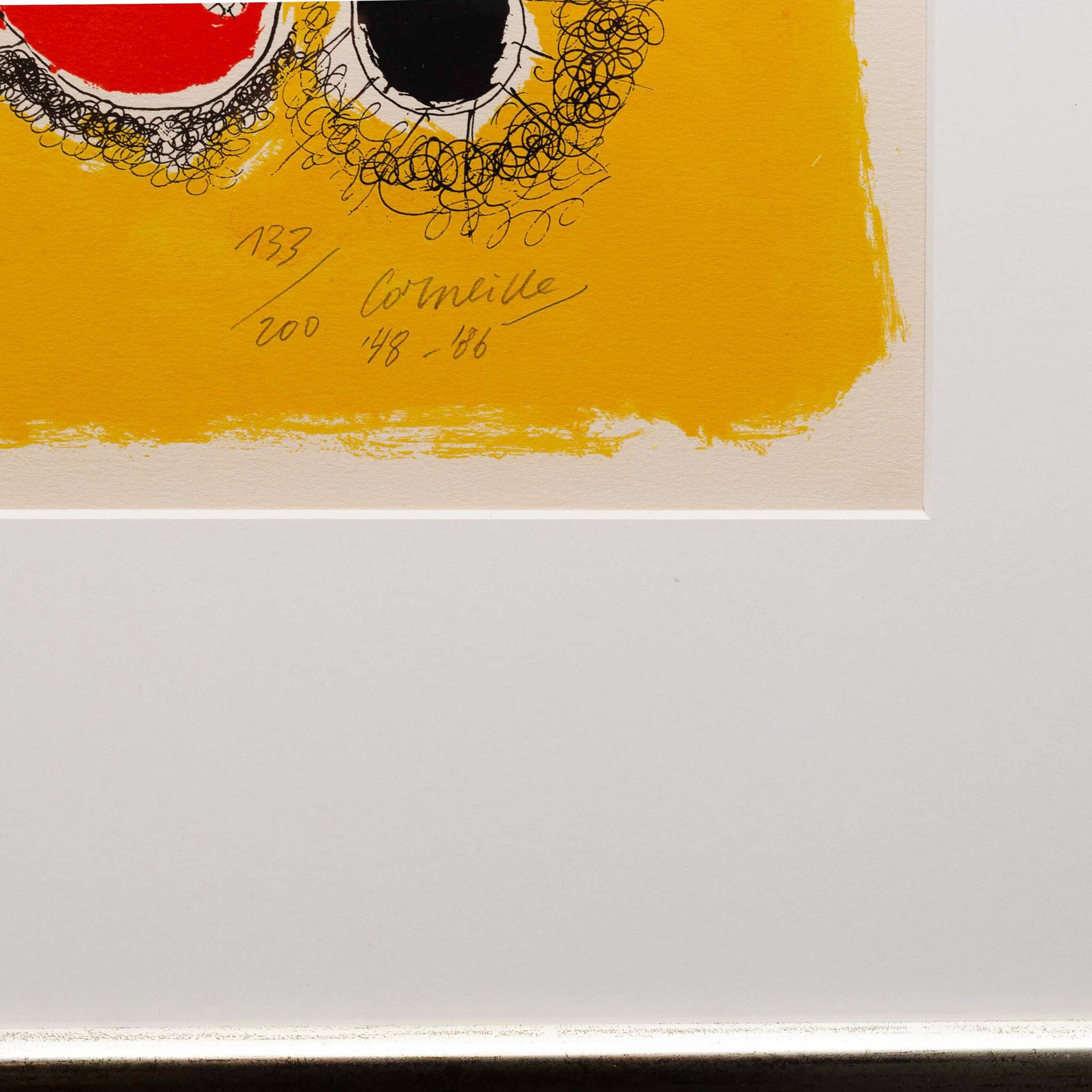 Corneille, 'Les Yeux d'enfance et le grand Soleil', 1986