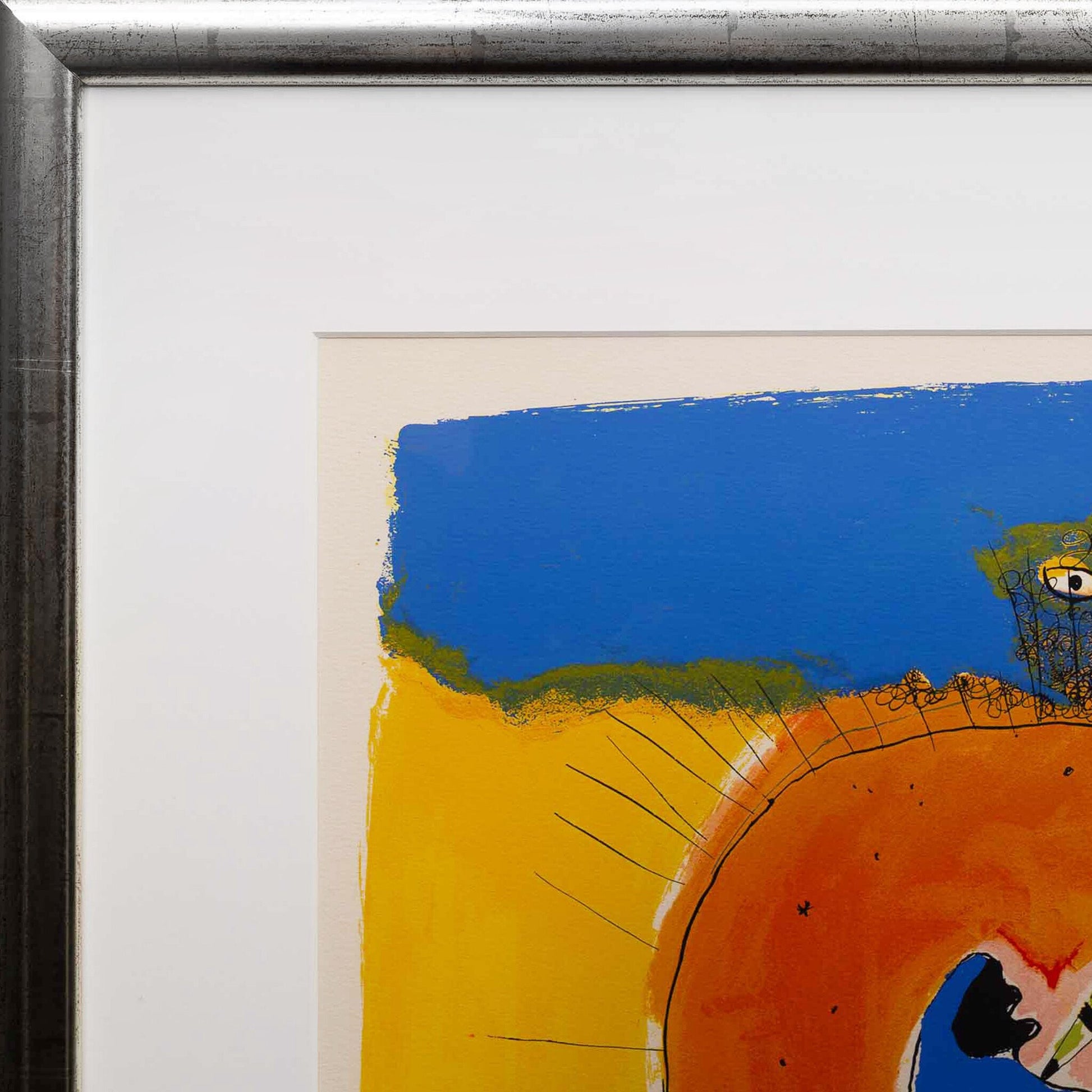 Corneille, 'Les Yeux d'enfance et le grand Soleil', 1986-3