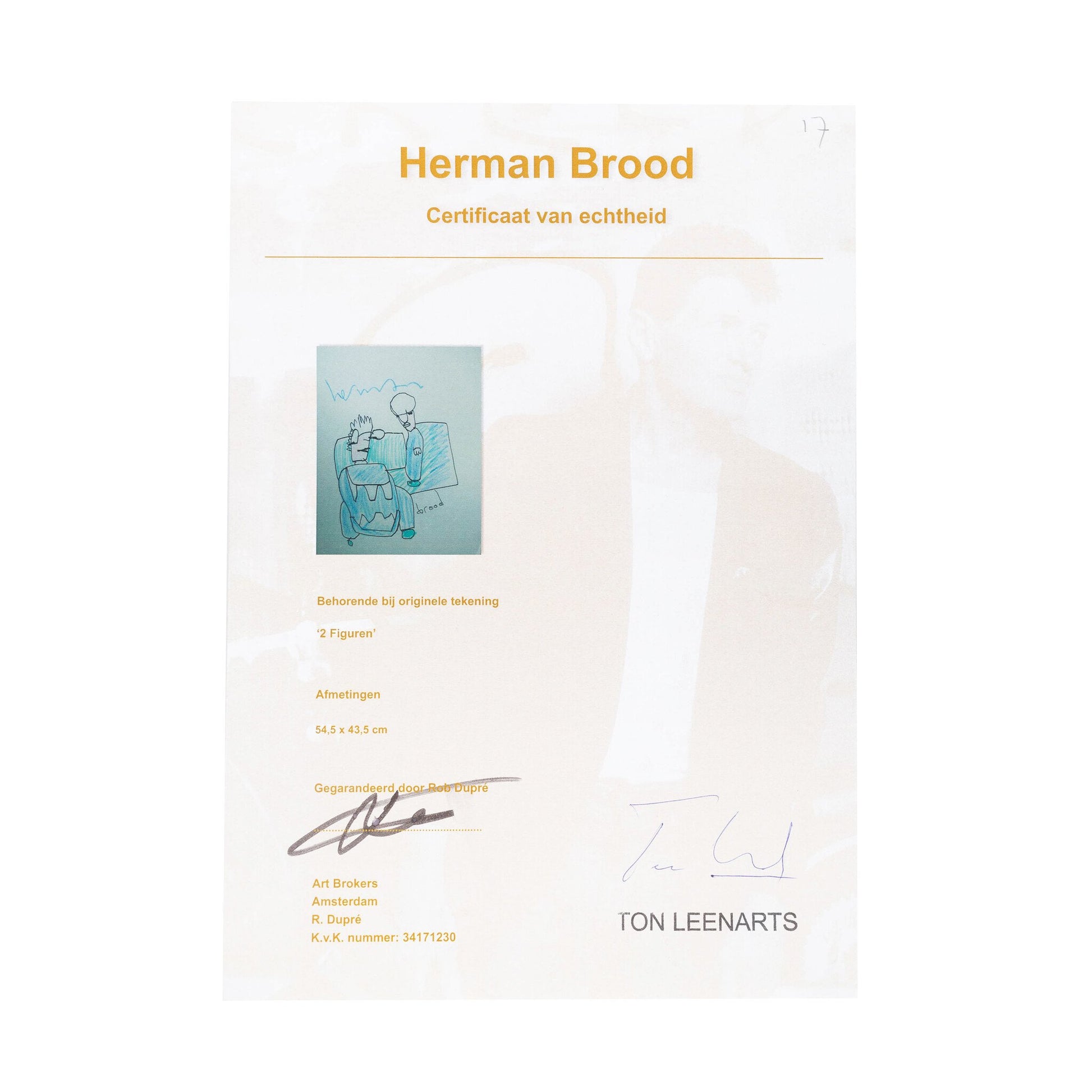 Herman Brood, '2 figuren'-6