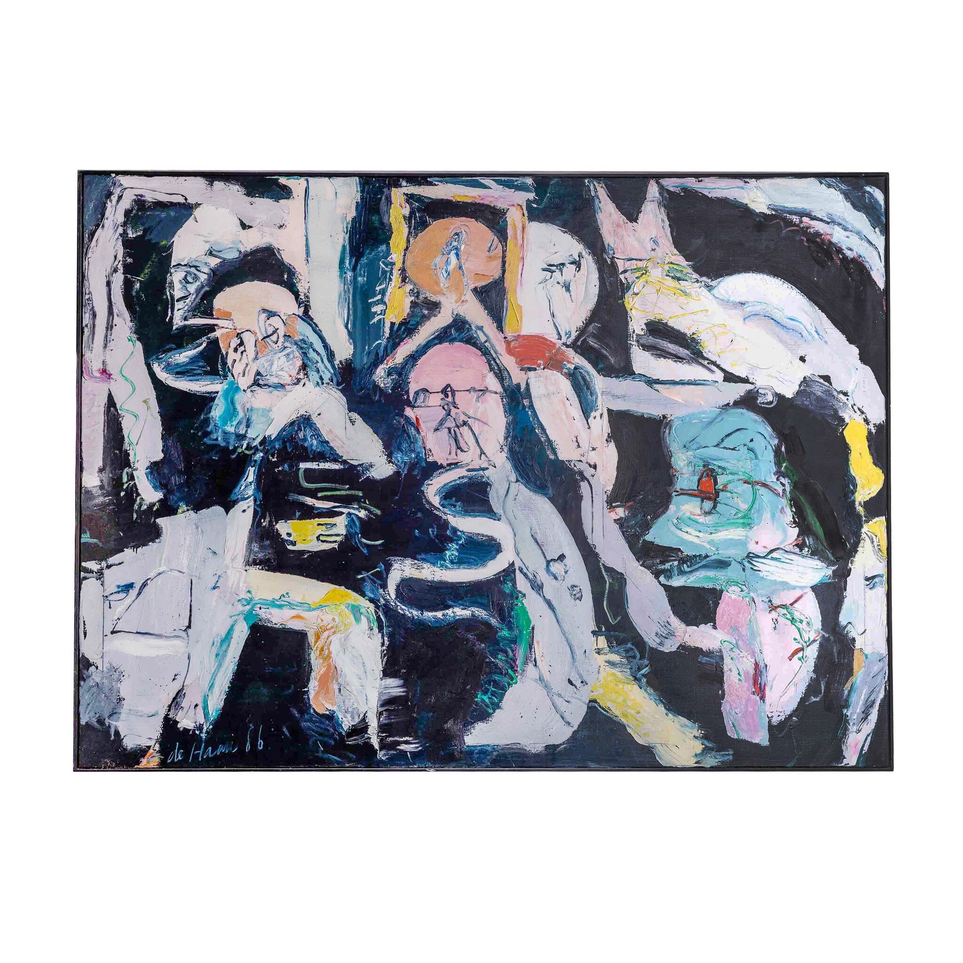 Jurjen de Haan, 'De verzoeking van de H. Antonius', 1986-1