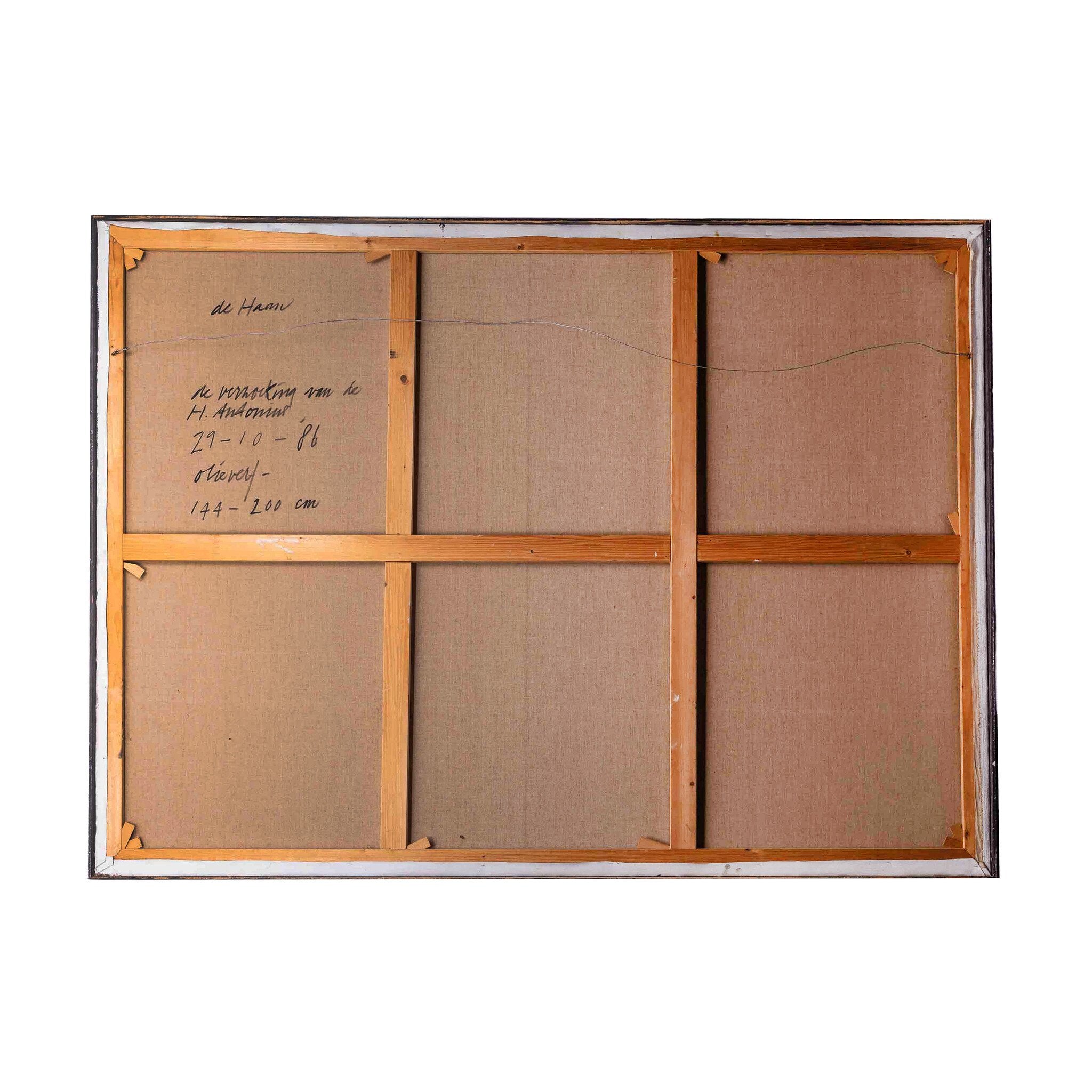 Jurjen de Haan, 'De verzoeking van de H. Antonius', 1986-zoom-6