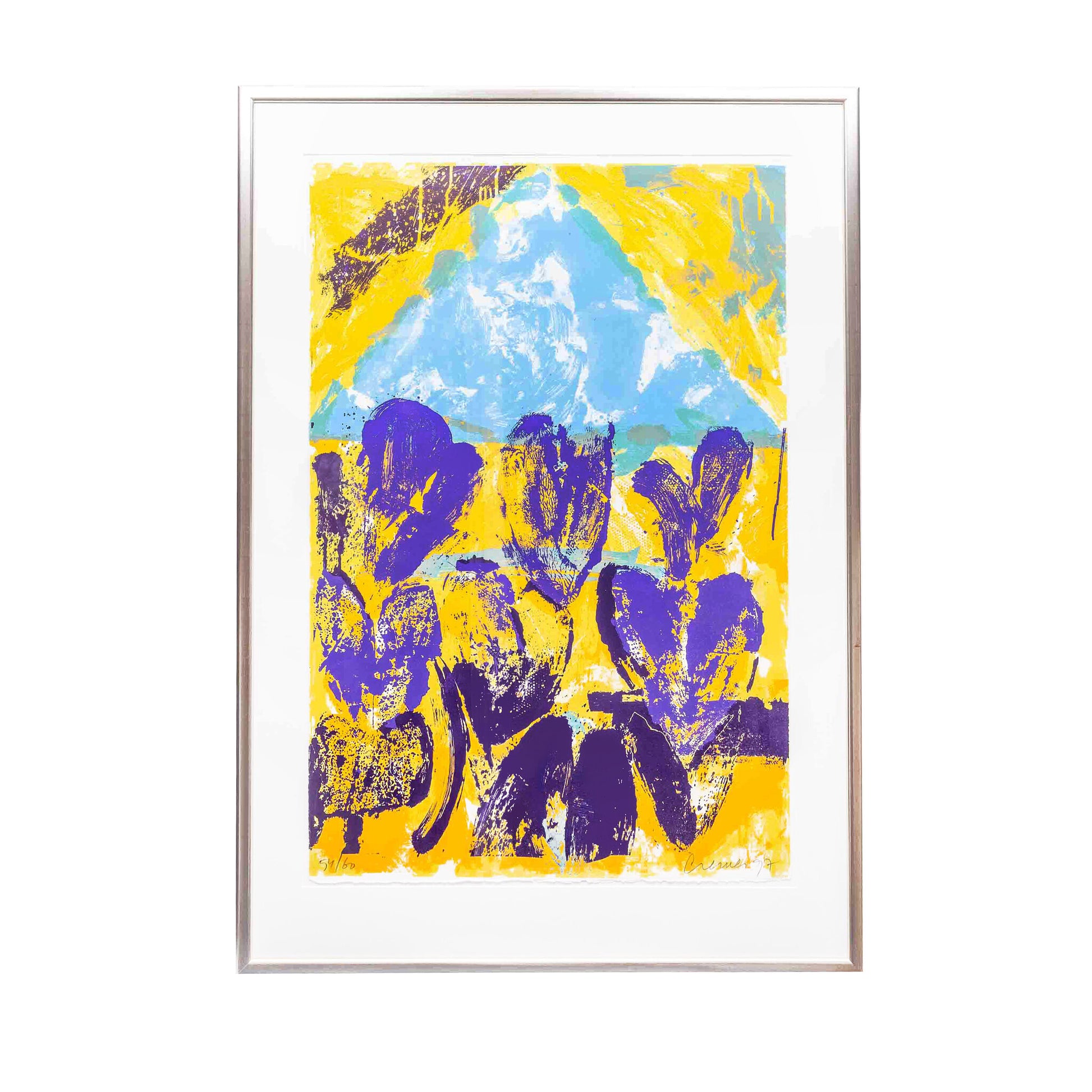 Jan Cremer, 'Blue mountain', 1997-1