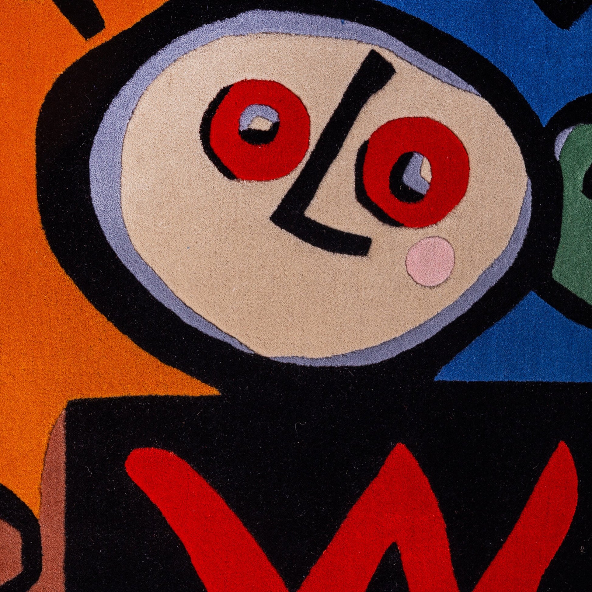 Corneille, Tapijt 'Enfant et oiseau', 1999-3