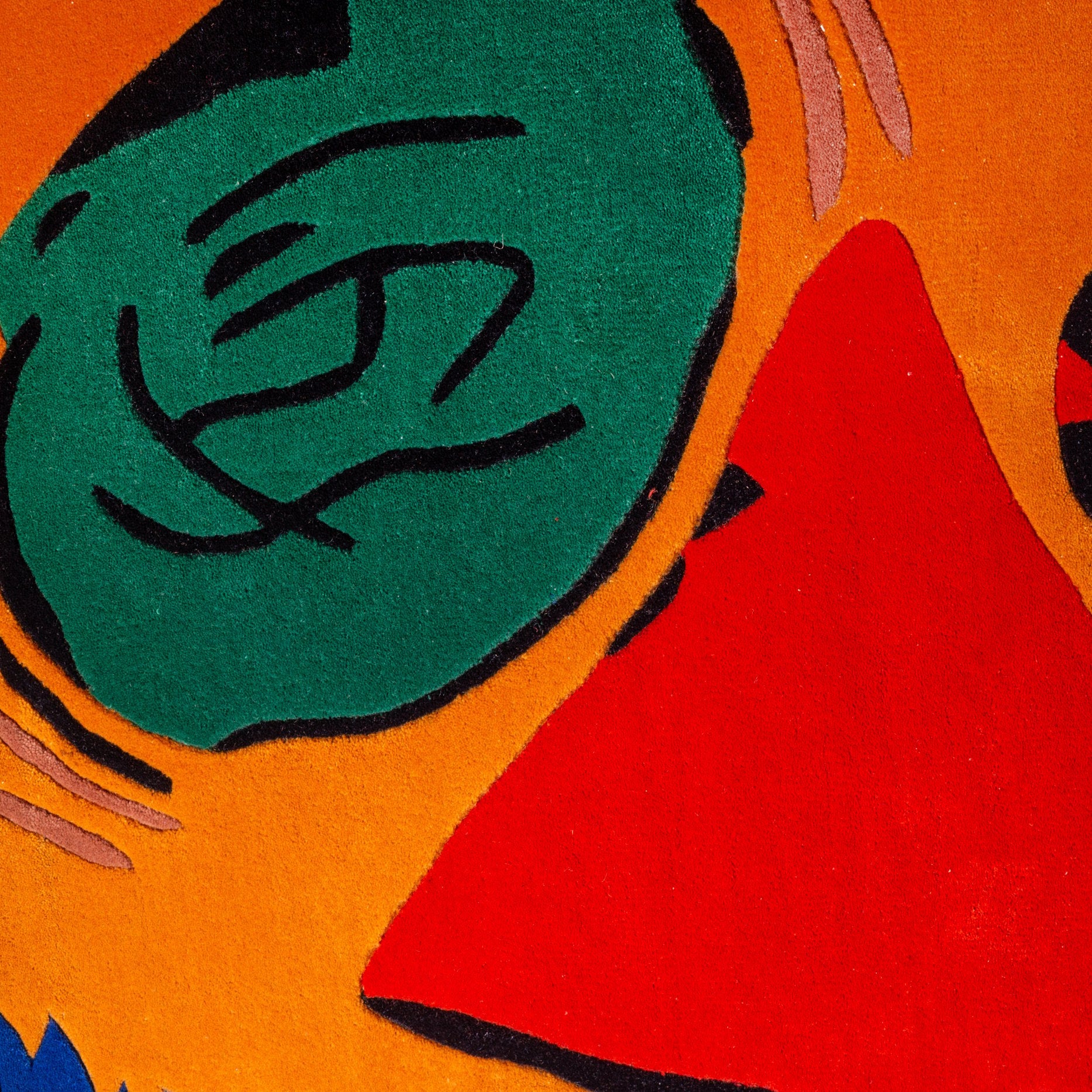 Corneille, Tapijt 'Enfant et oiseau', 1999-zoom-4