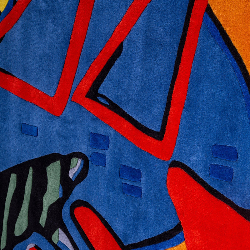 Corneille, Tapijt 'Enfant et oiseau', 1999-zoom-