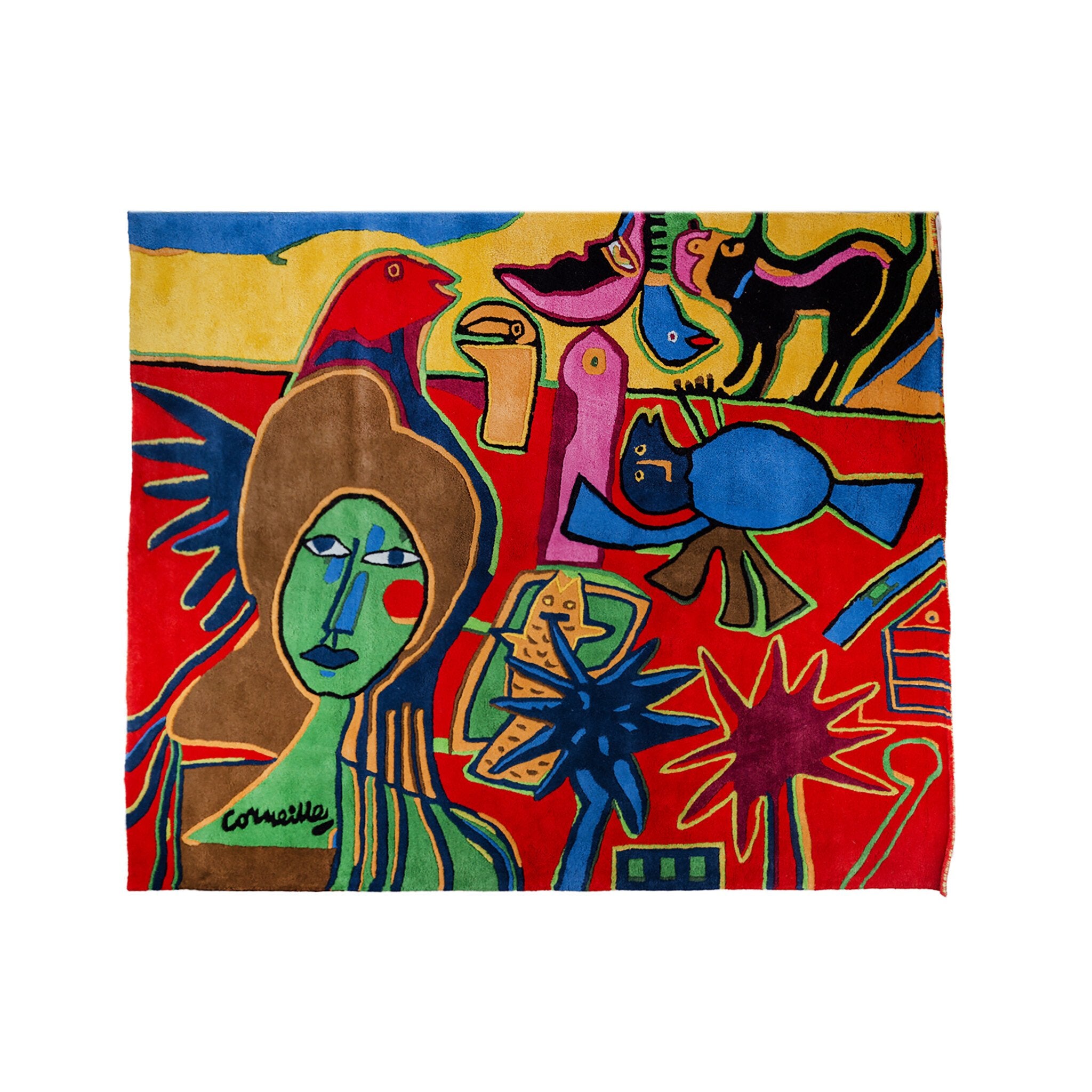 Corneille, Tapijt 'Sentimental journey', jaren 90-zoom-1