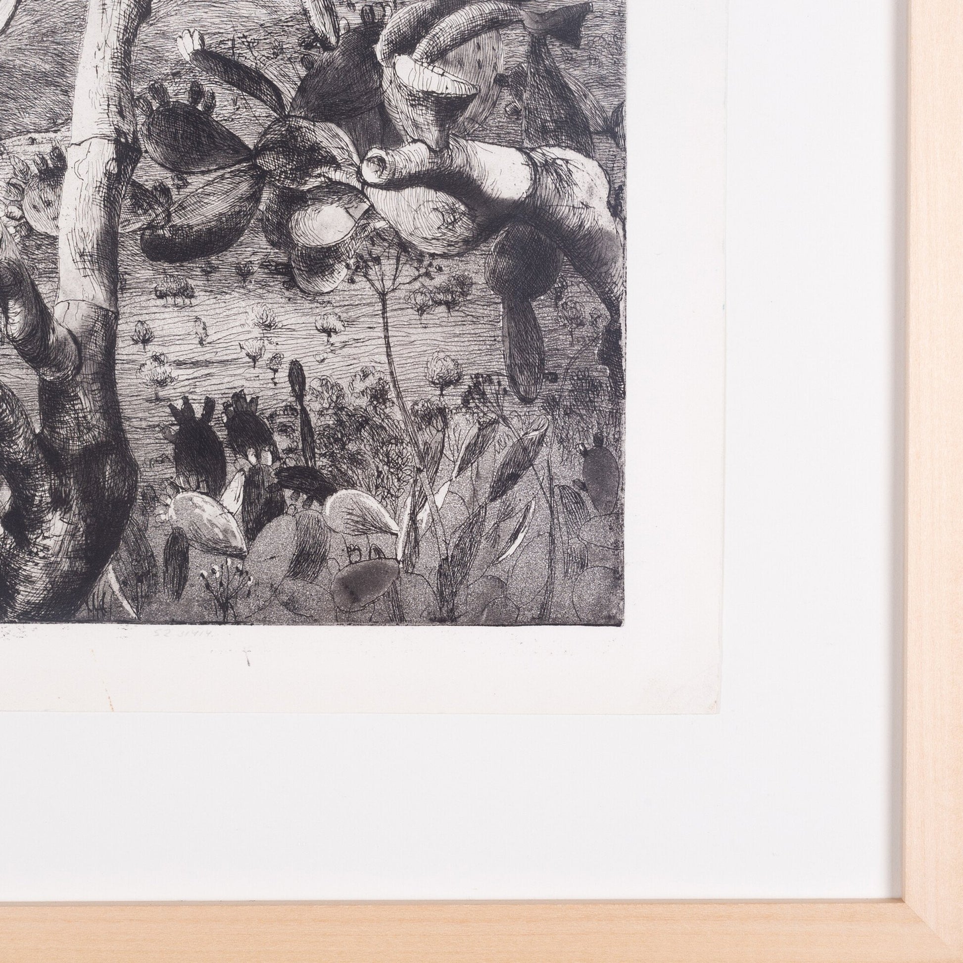 Aat Veldhoen, 'Cactus in landschap op Ibiza', 1960-3