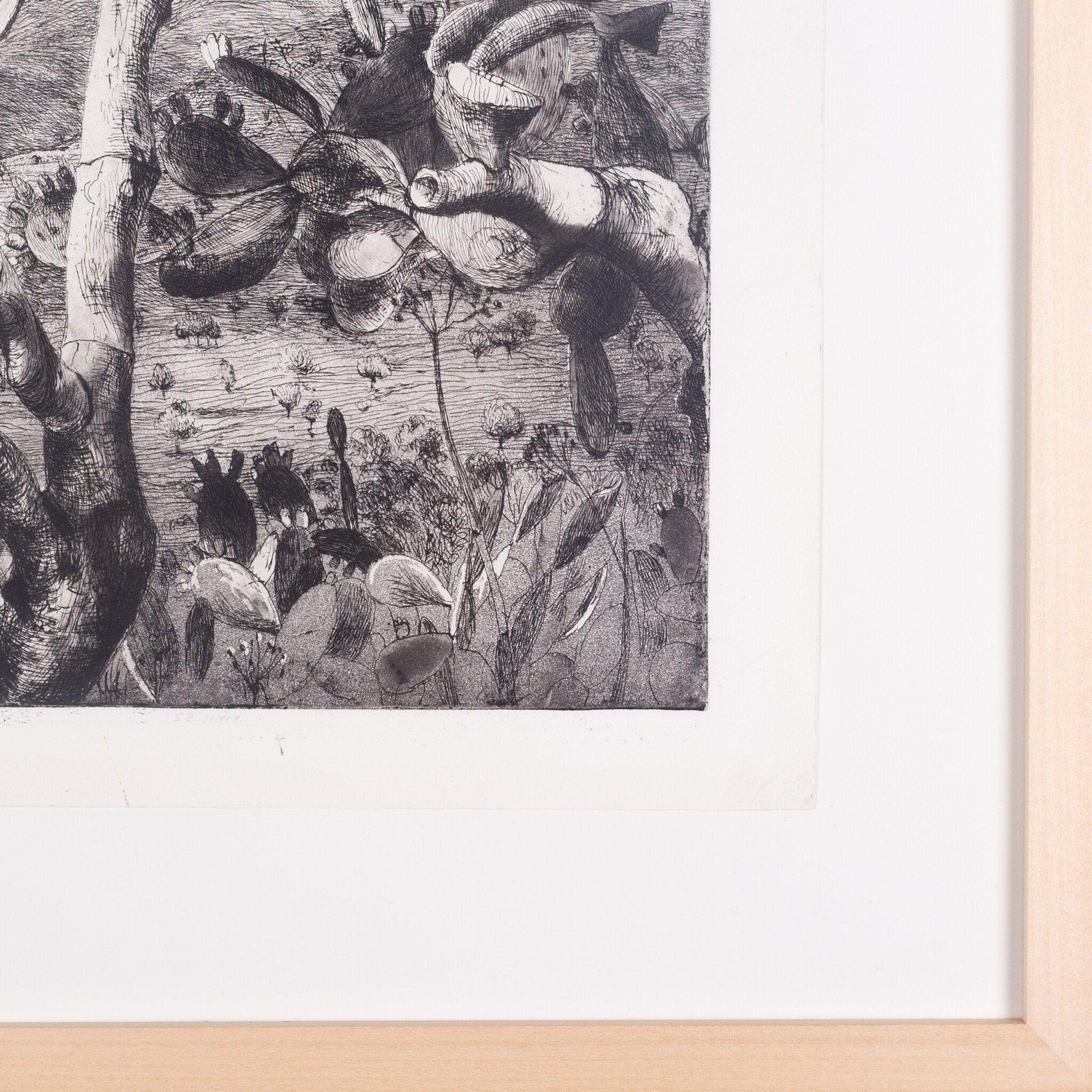 Aat Veldhoen, 'Cactus in landschap op Ibiza', 1960-zoom-3