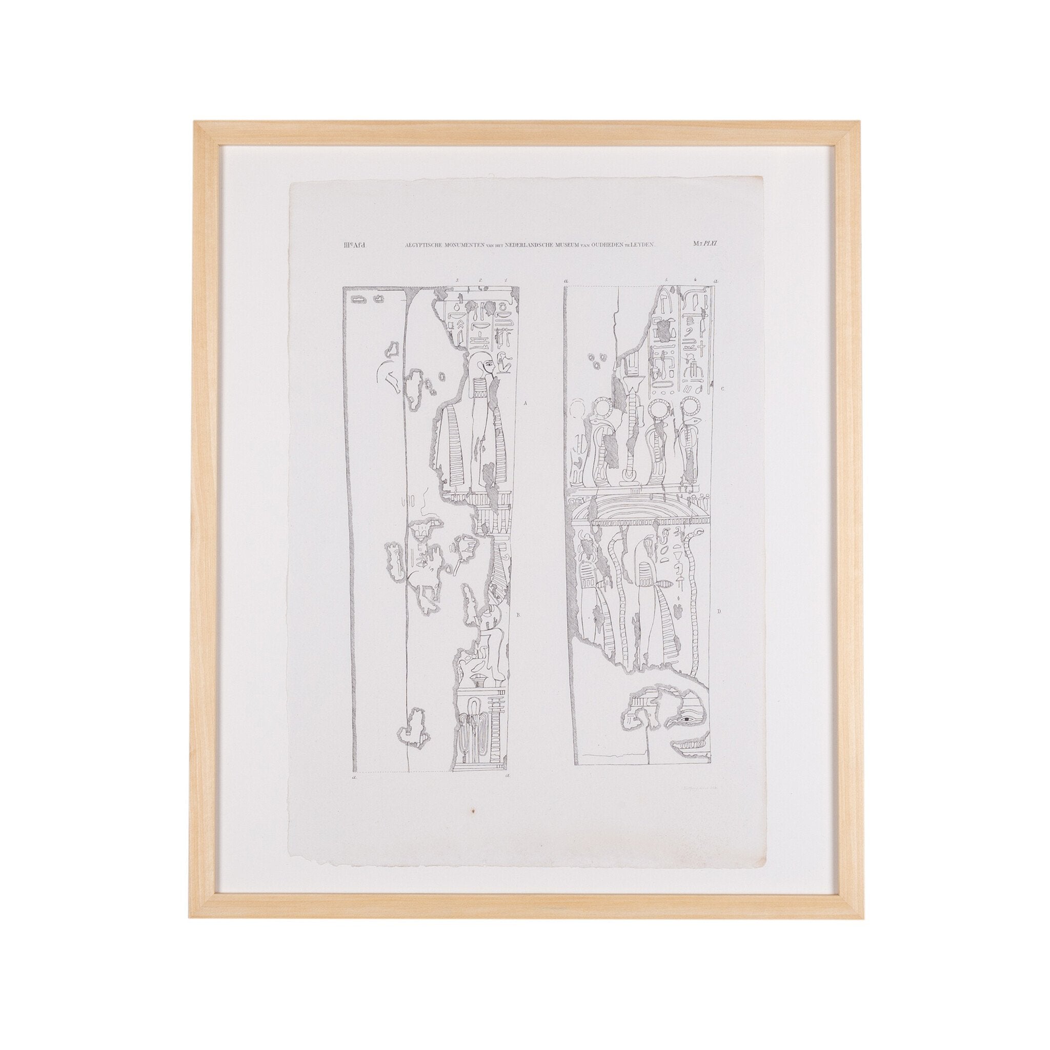 Litho van de mummiekist van Xonsotep