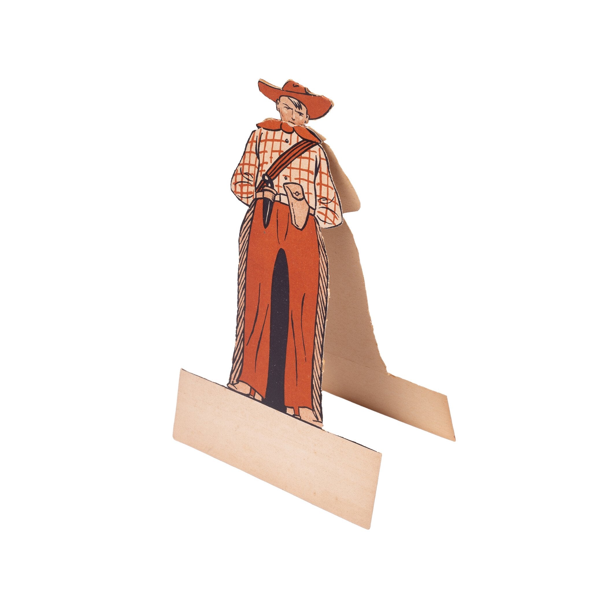 Setje vintage papieren speelgoed, 20e eeuw