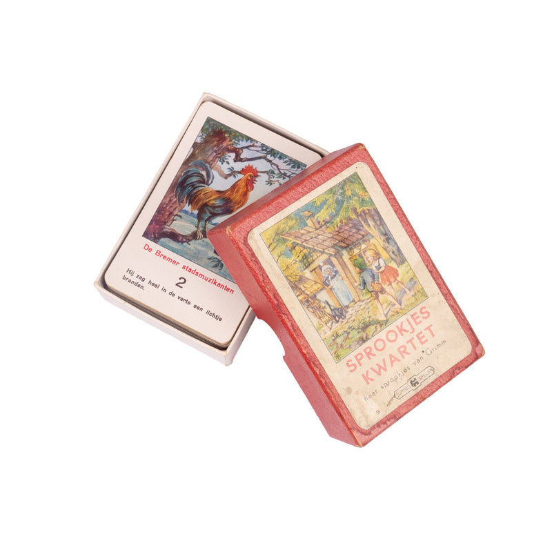 Setje vintage papieren speelgoed, 20e eeuw-zoom-