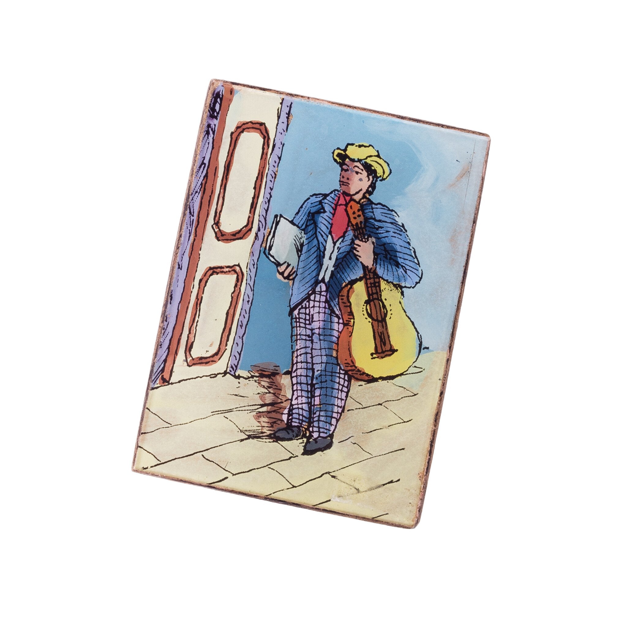Spiegeltje met 'El músico'-zoom-1