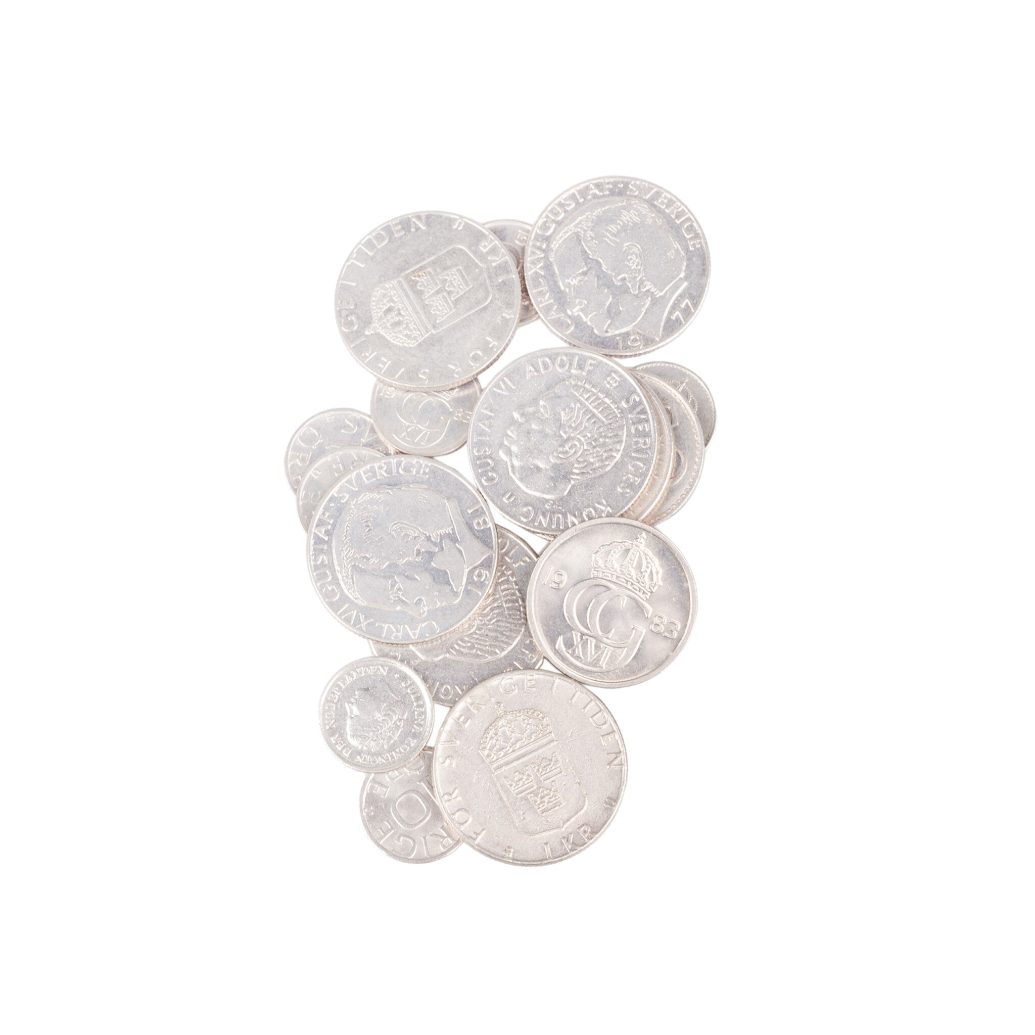 Set Europese munten, 20e eeuw-zoom-2
