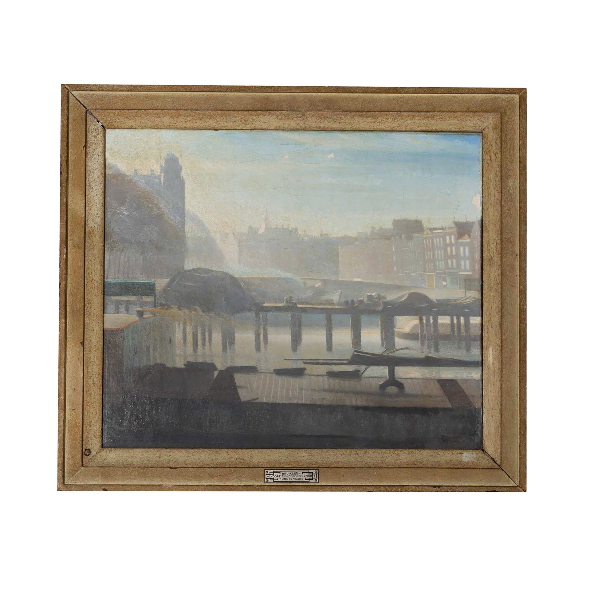 Mijndert Krijnsen, 'Stadsgezicht in grijzen', 1941-1