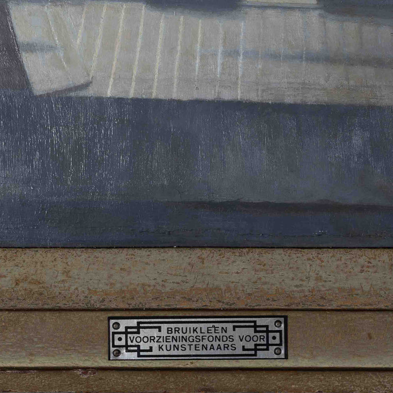 Mijndert Krijnsen, 'Stadsgezicht in grijzen', 1941-zoom-