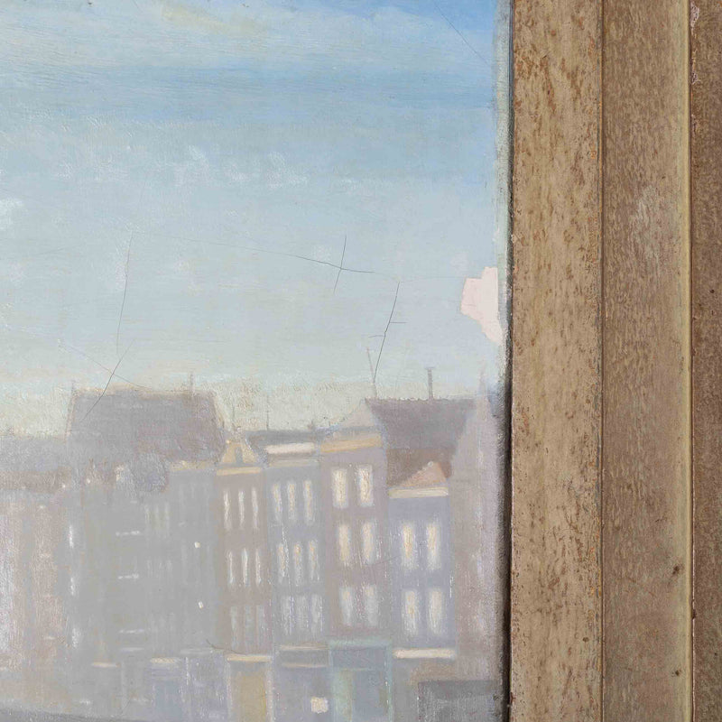 Mijndert Krijnsen, 'Stadsgezicht in grijzen', 1941-zoom-