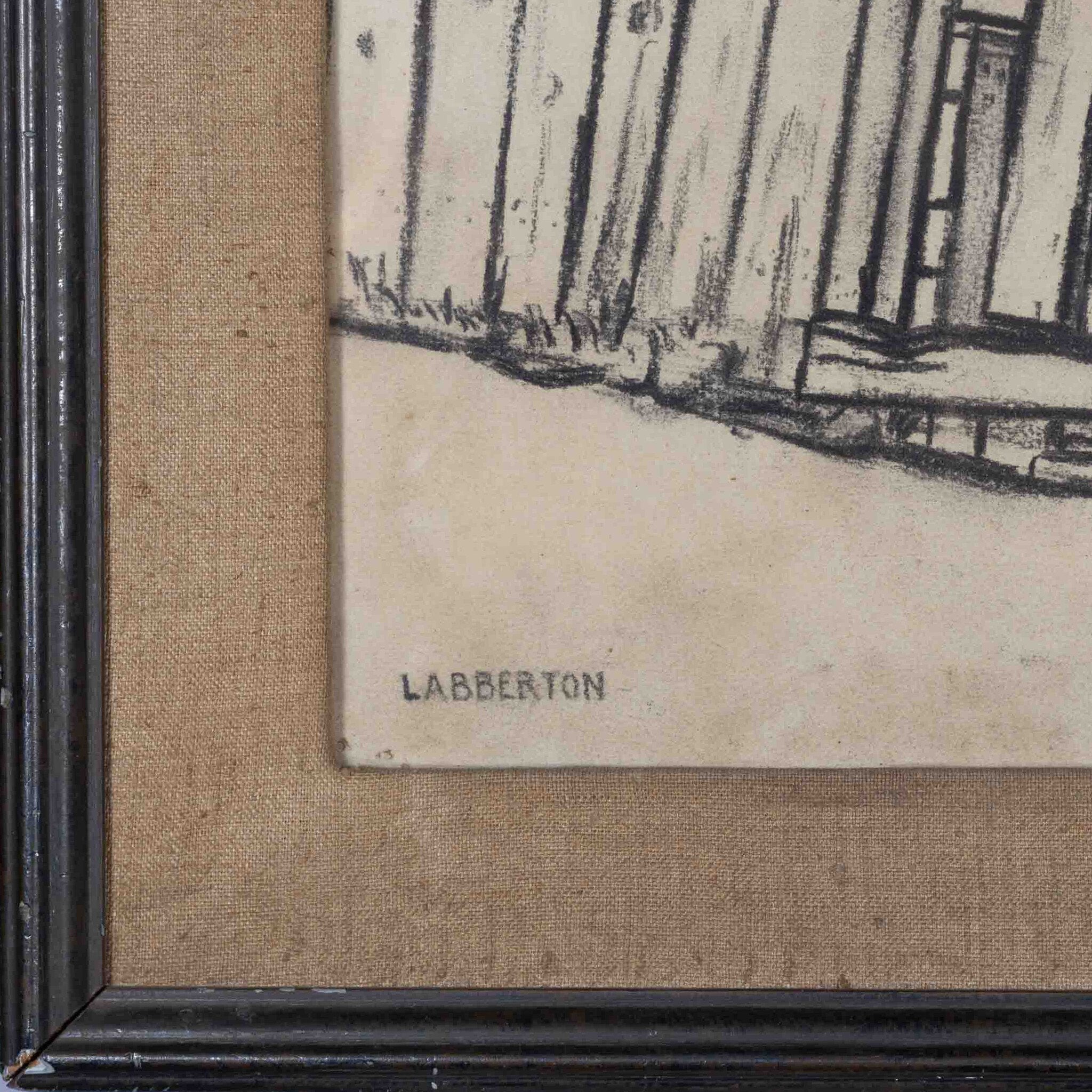 Anton Labberton, 'Straatgezicht'  / 'Huizen van de rue d'Alésia', 1944-zoom-3