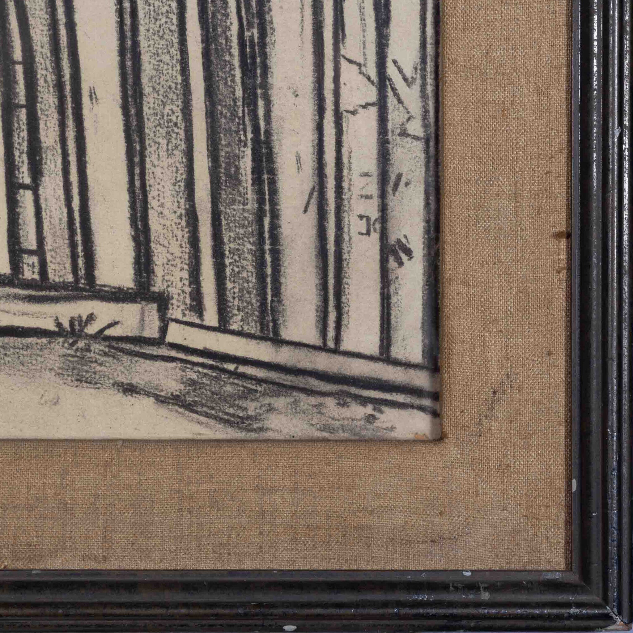 Anton Labberton, 'Straatgezicht'  / 'Huizen van de rue d'Alésia', 1944-zoom-5