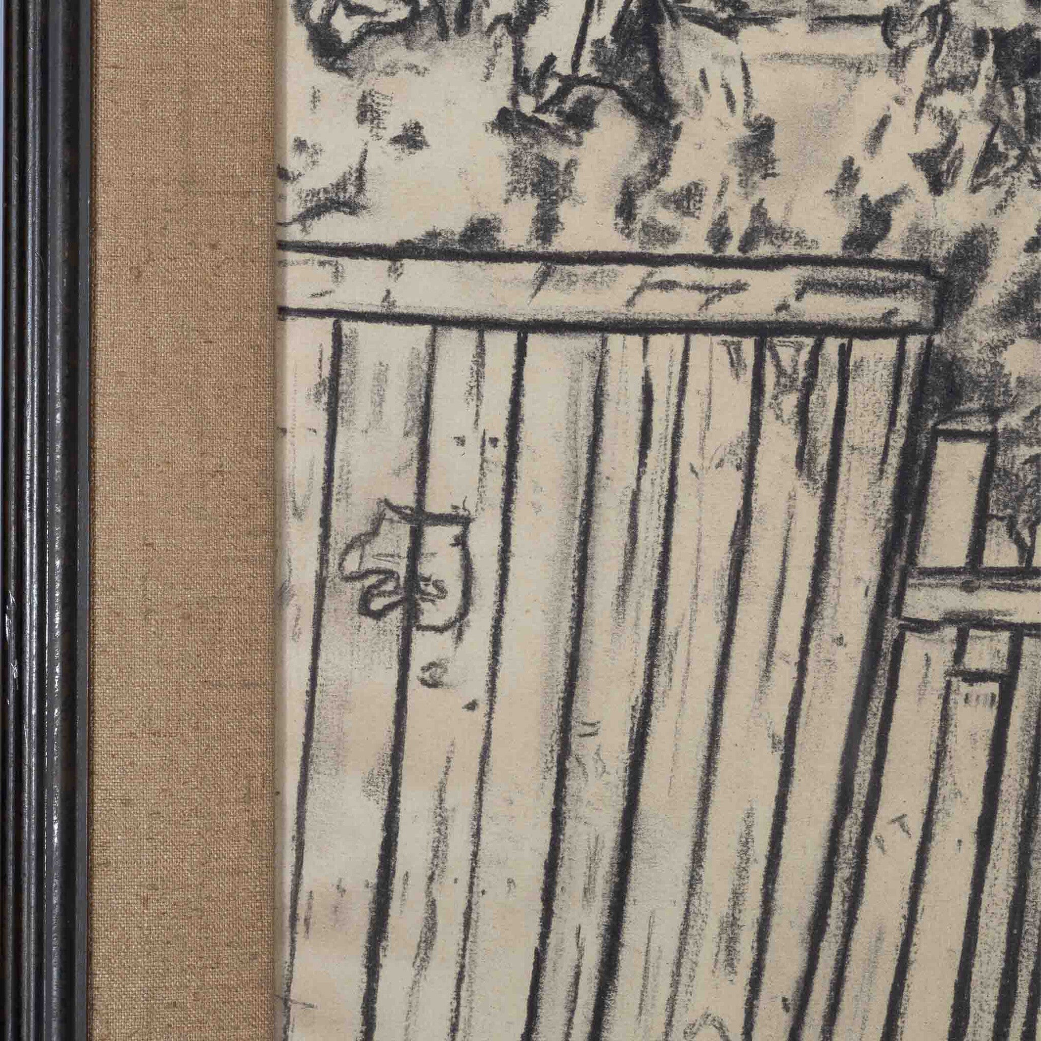 Anton Labberton, 'Straatgezicht'  / 'Huizen van de rue d'Alésia', 1944-zoom-6