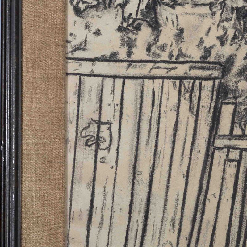 Anton Labberton, 'Straatgezicht'  / 'Huizen van de rue d'Alésia', 1944-zoom-