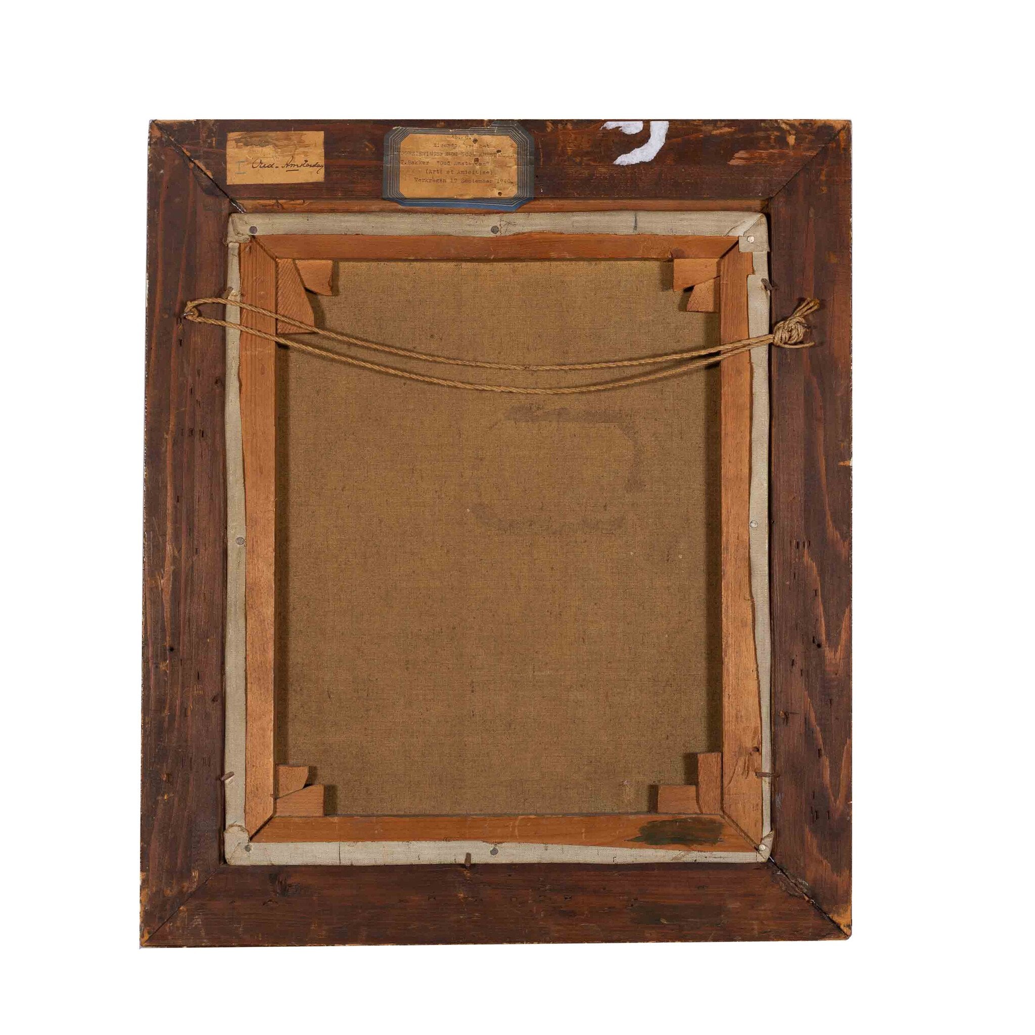 Teun Bakker, 'Oud Amsterdam', 1940-zoom-7