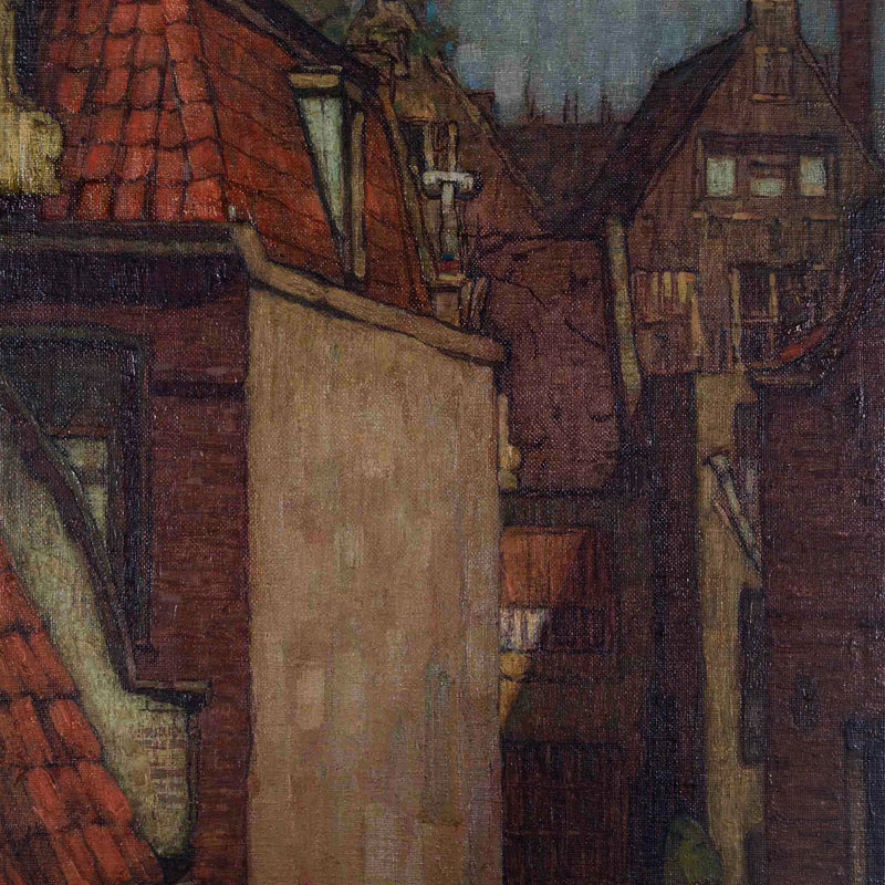 Teun Bakker, 'Oud Amsterdam', 1940-zoom-