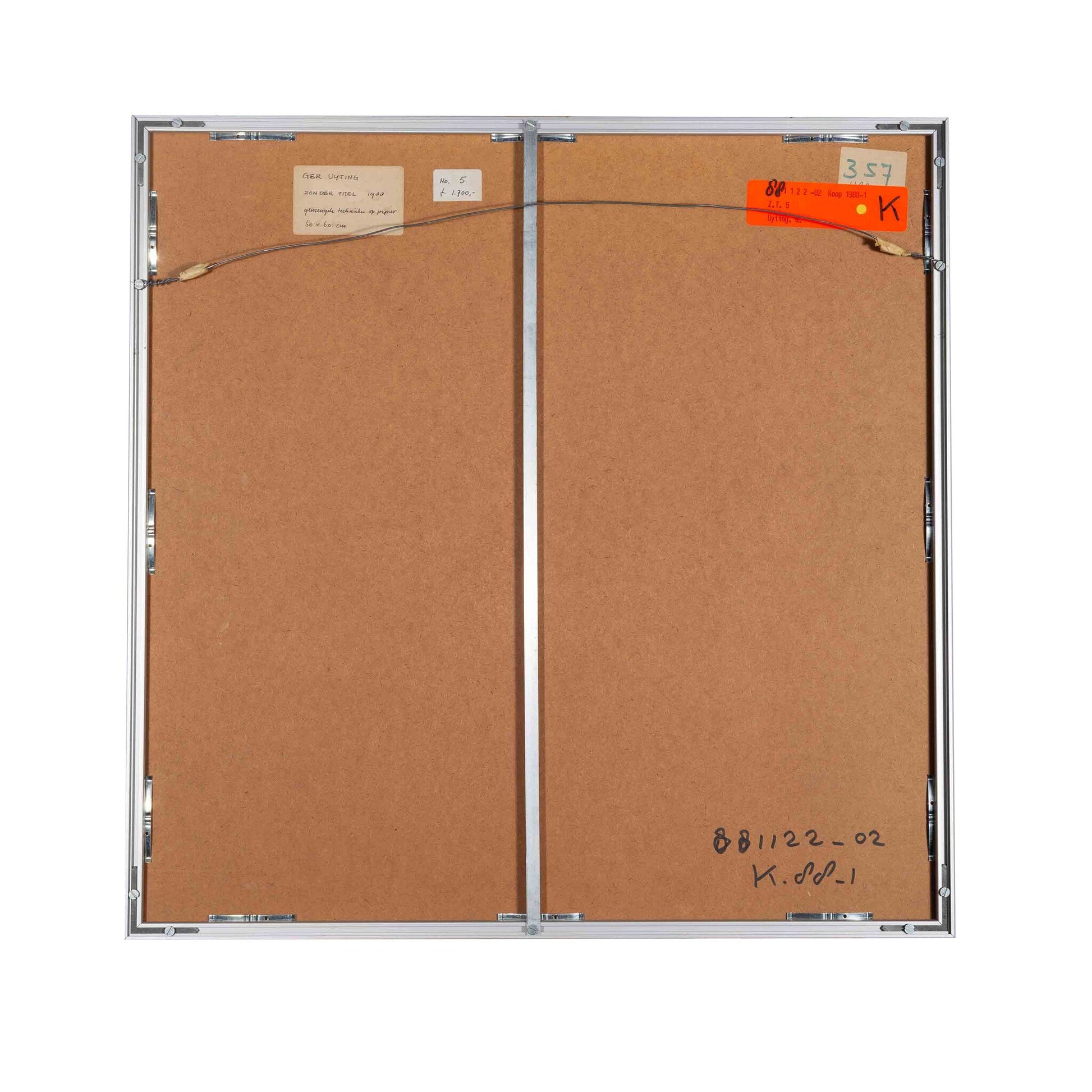 Ger Uyting, 'Zonder Titel 5', 1988-7