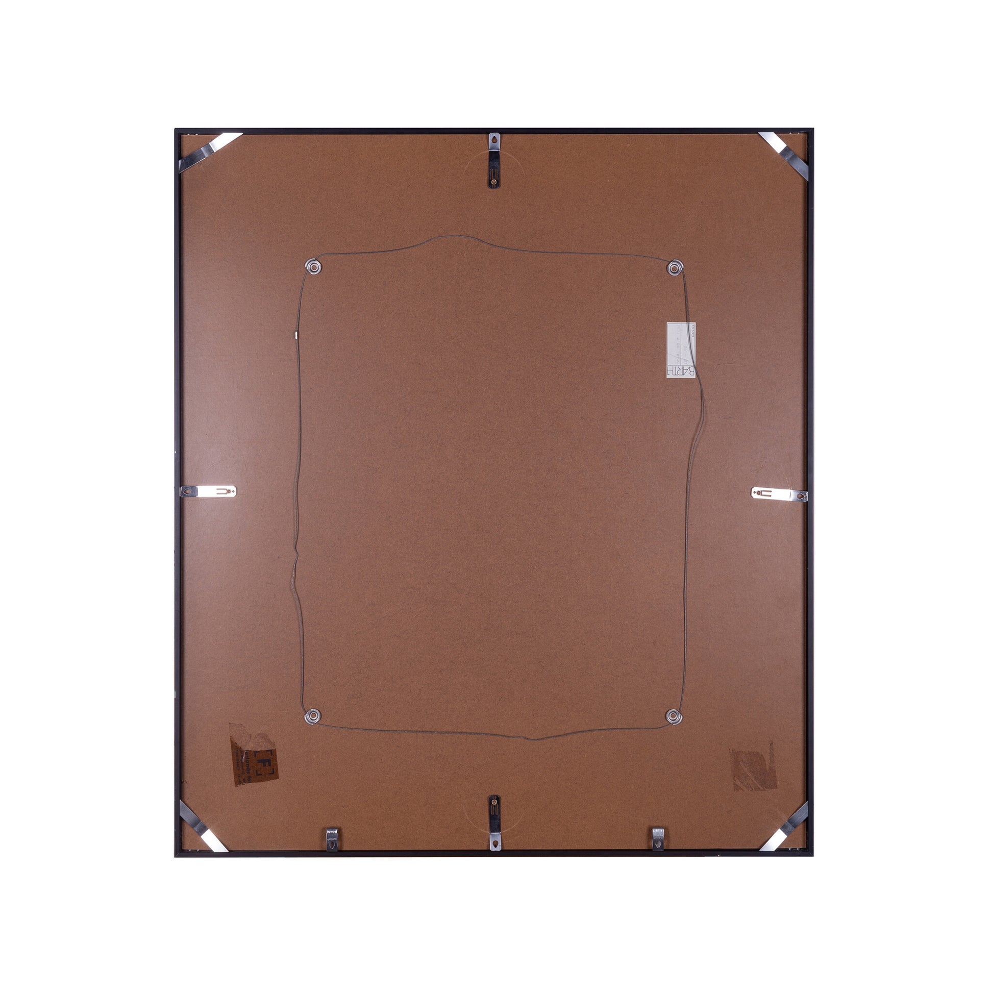 Zwart aluminium lijst 70x80-4