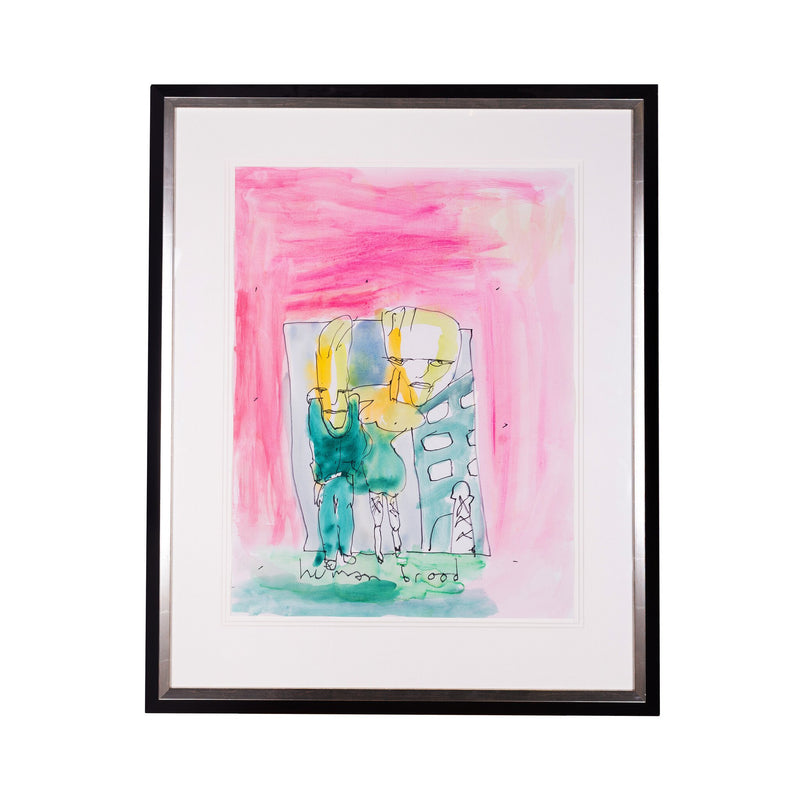 Herman Brood, 'Twee figuren'-zoom-