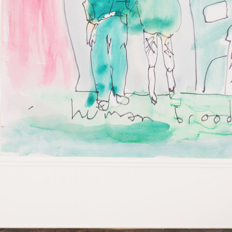 Herman Brood, 'Twee figuren'-zoom-
