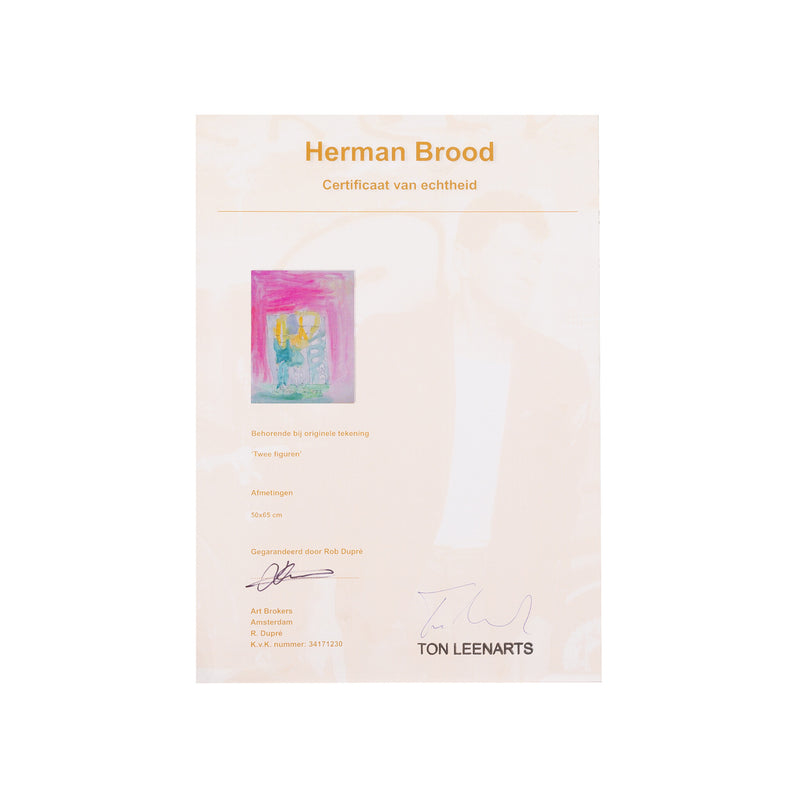 Herman Brood, 'Twee figuren'-zoom-