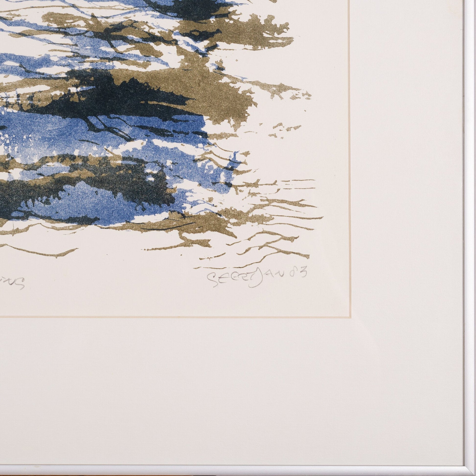 Geertjan van Meurs, 'Strandwandeling', 1983-3
