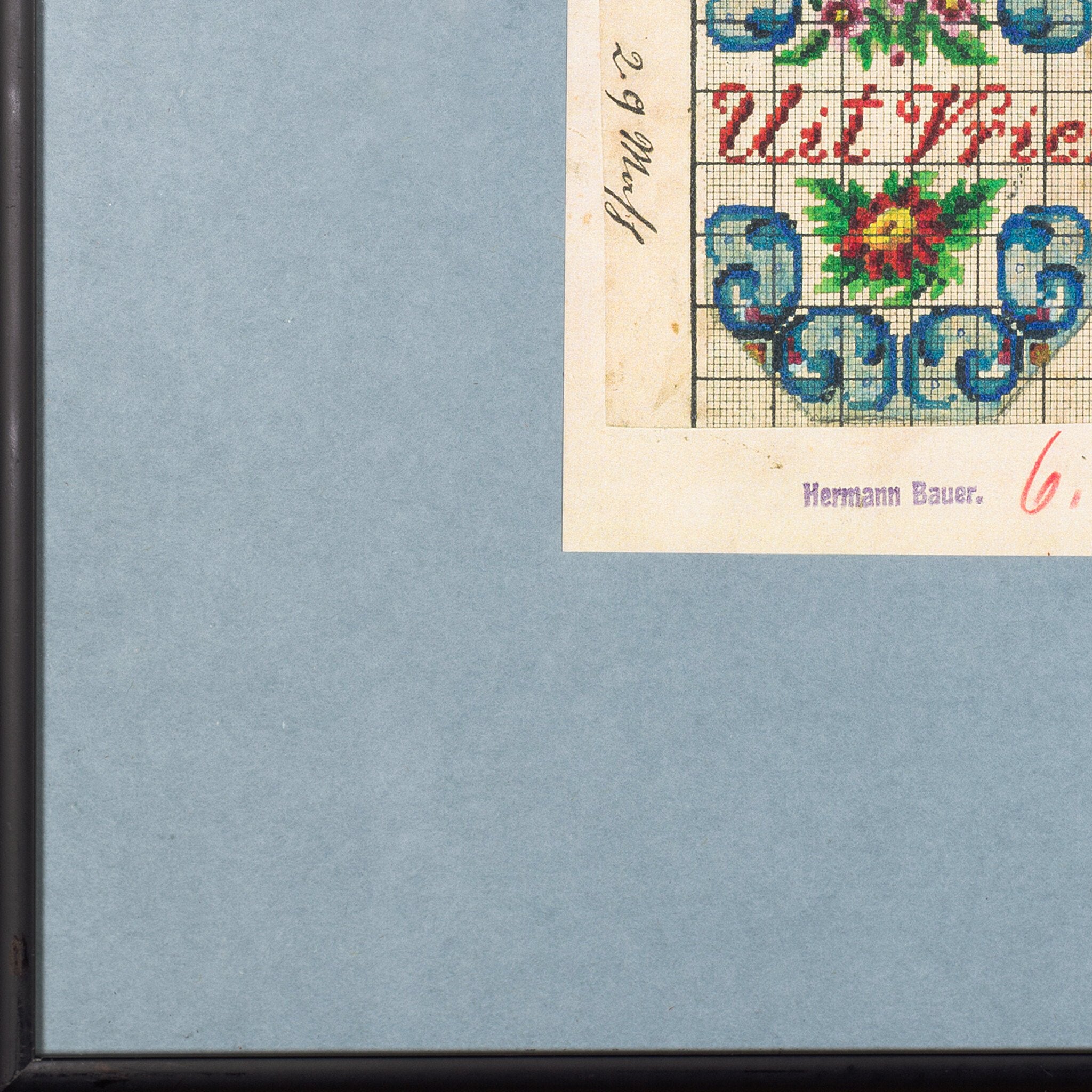 Tekstuele kralenpatronen, 19e eeuw-zoom-3